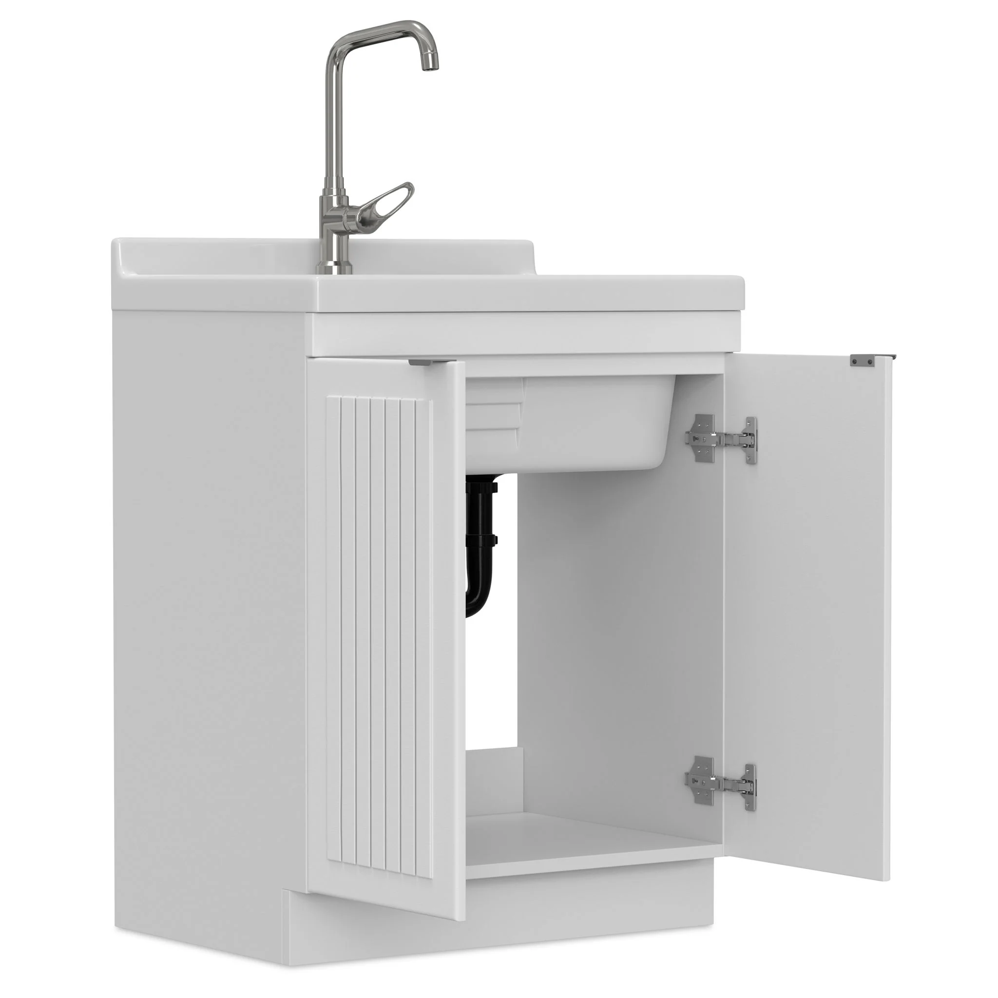 Murphy - Laundry Cabinet & Faucet And Stainless Steel Sink - Image 8