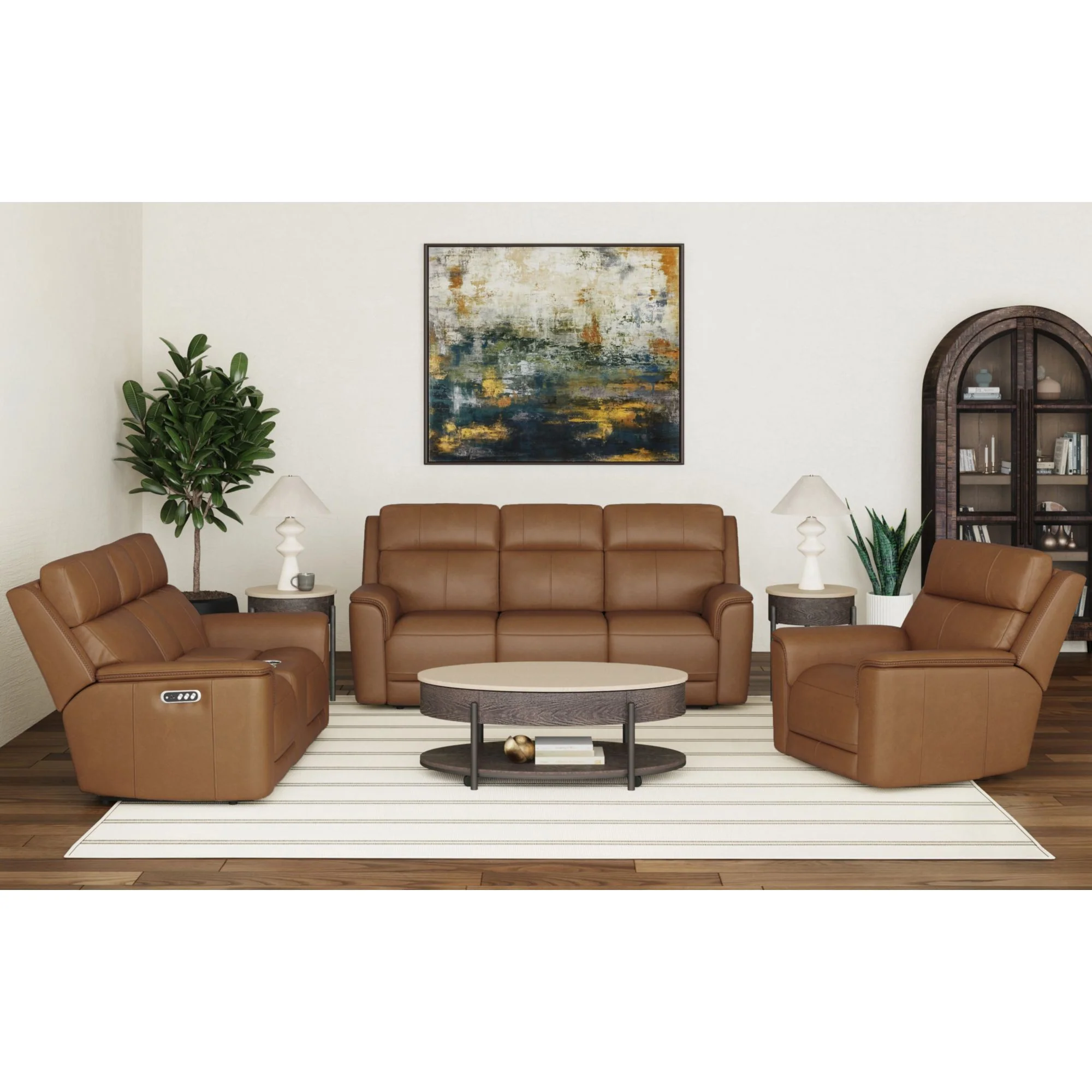 Mustang - P3 Sofa With DDT, Wireless Chargerin - Image 4