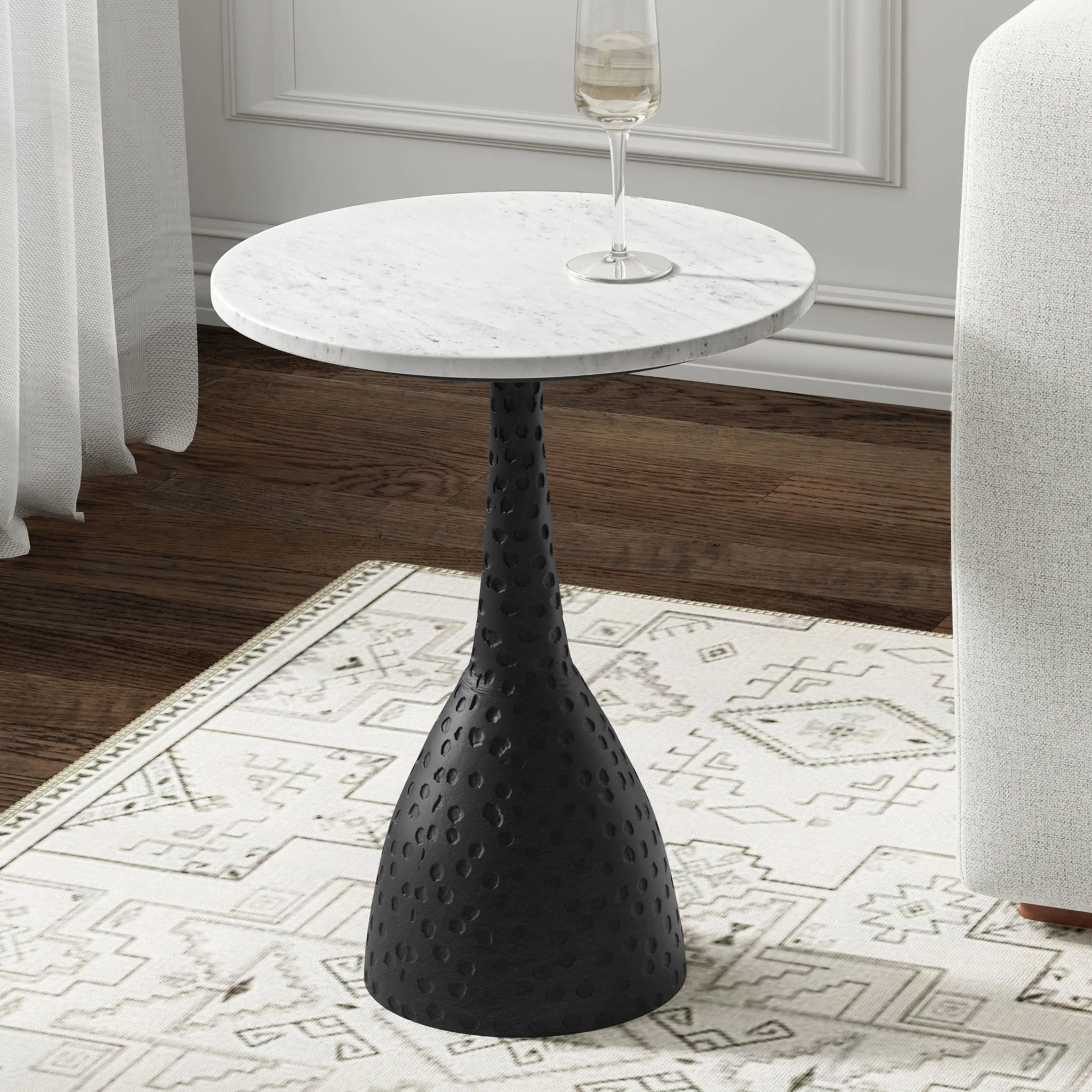Myles - Side Table - Black - Image 3