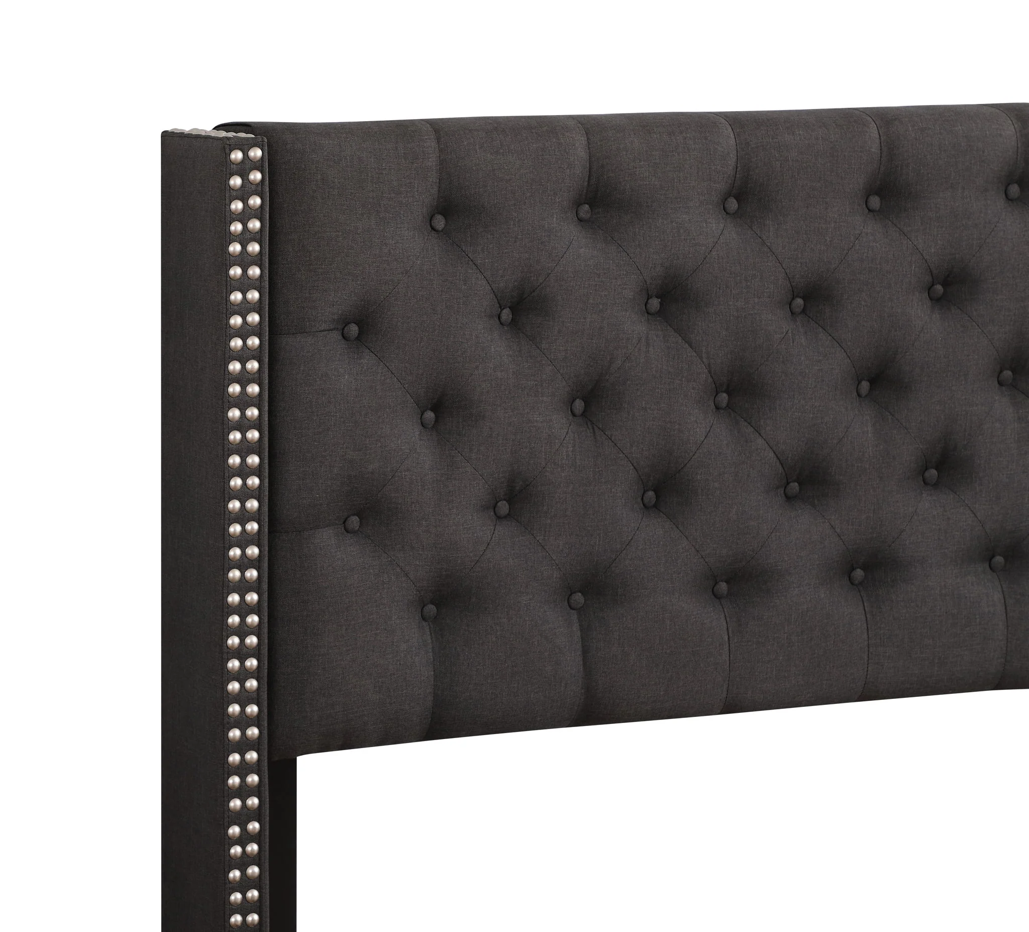 Nailhead Bed Transitional Vibrant - Image 18