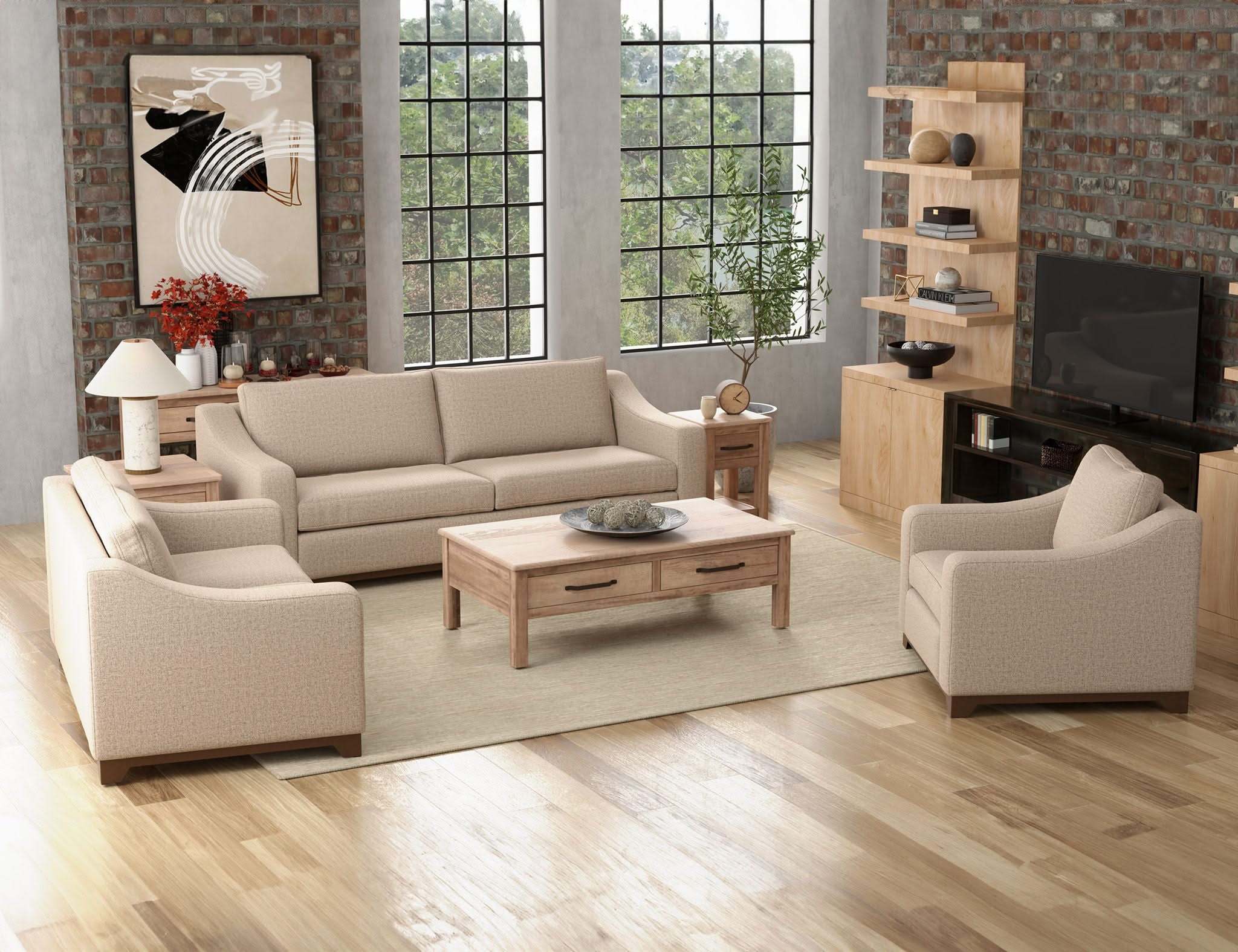 Natural Parota - Armchair - Capuccino Brown - Image 4