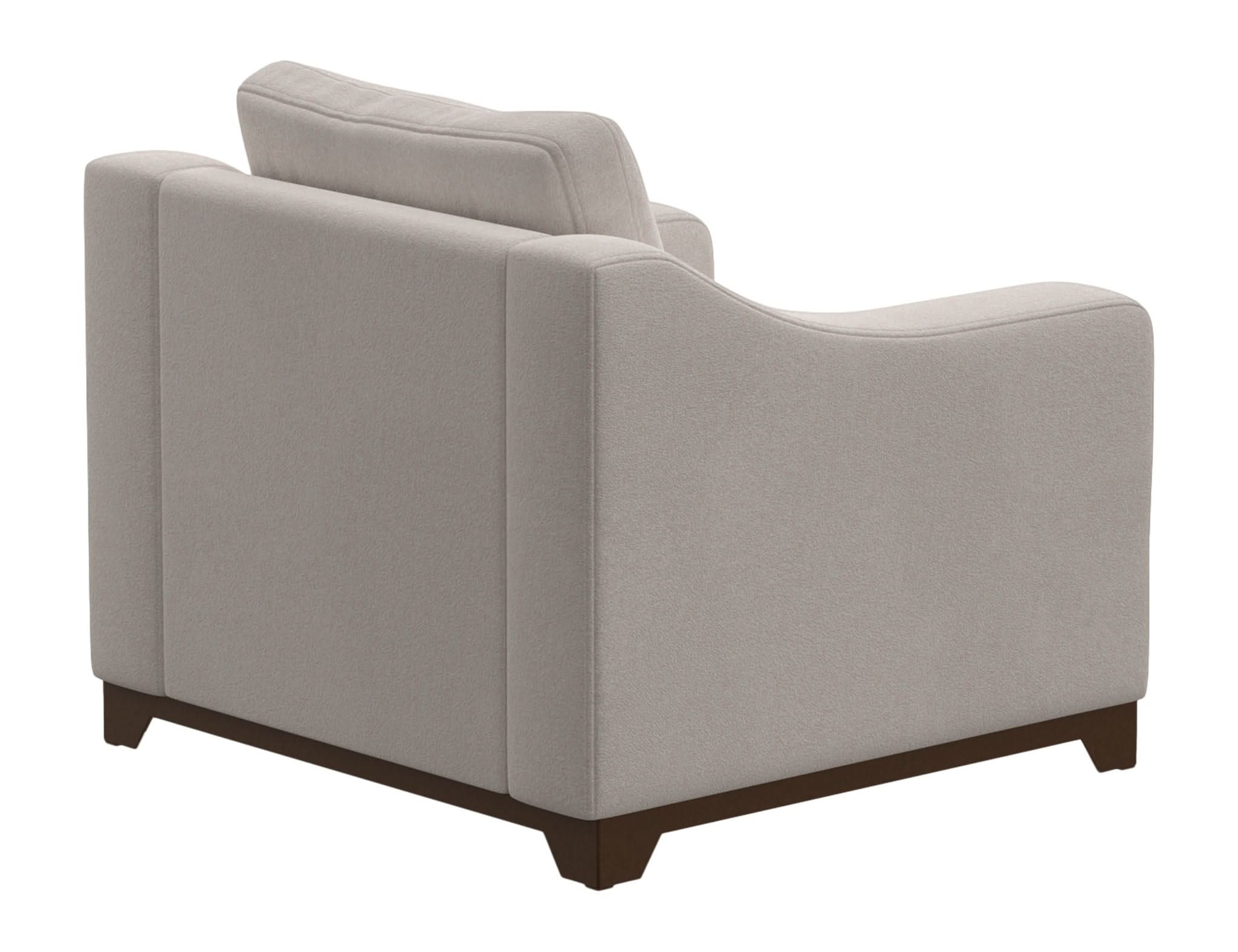 Natural Parota - Armchair - Mink Withe - Image 2