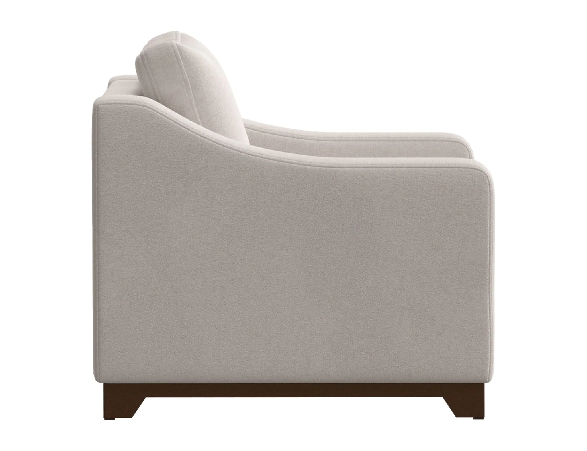 Natural Parota - Armchair - Mink Withe - Image 4