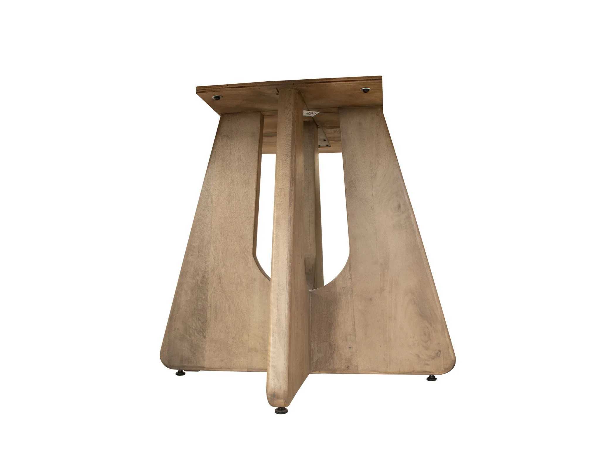 Natural Parota - Round Table - Light Brown - Image 3