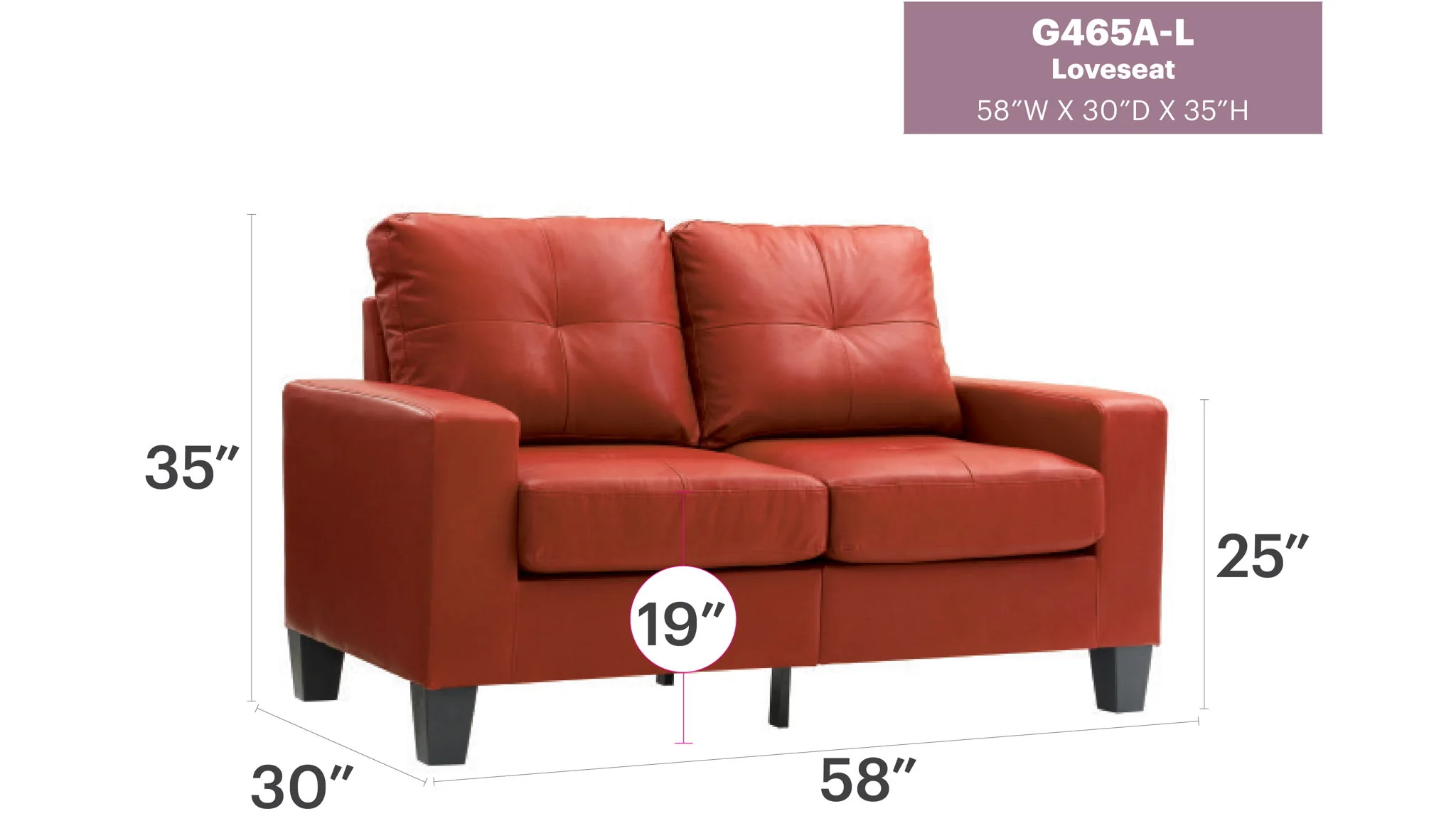 Newbury - Track Arm Loveseat For Cozy Spaces - Image 12