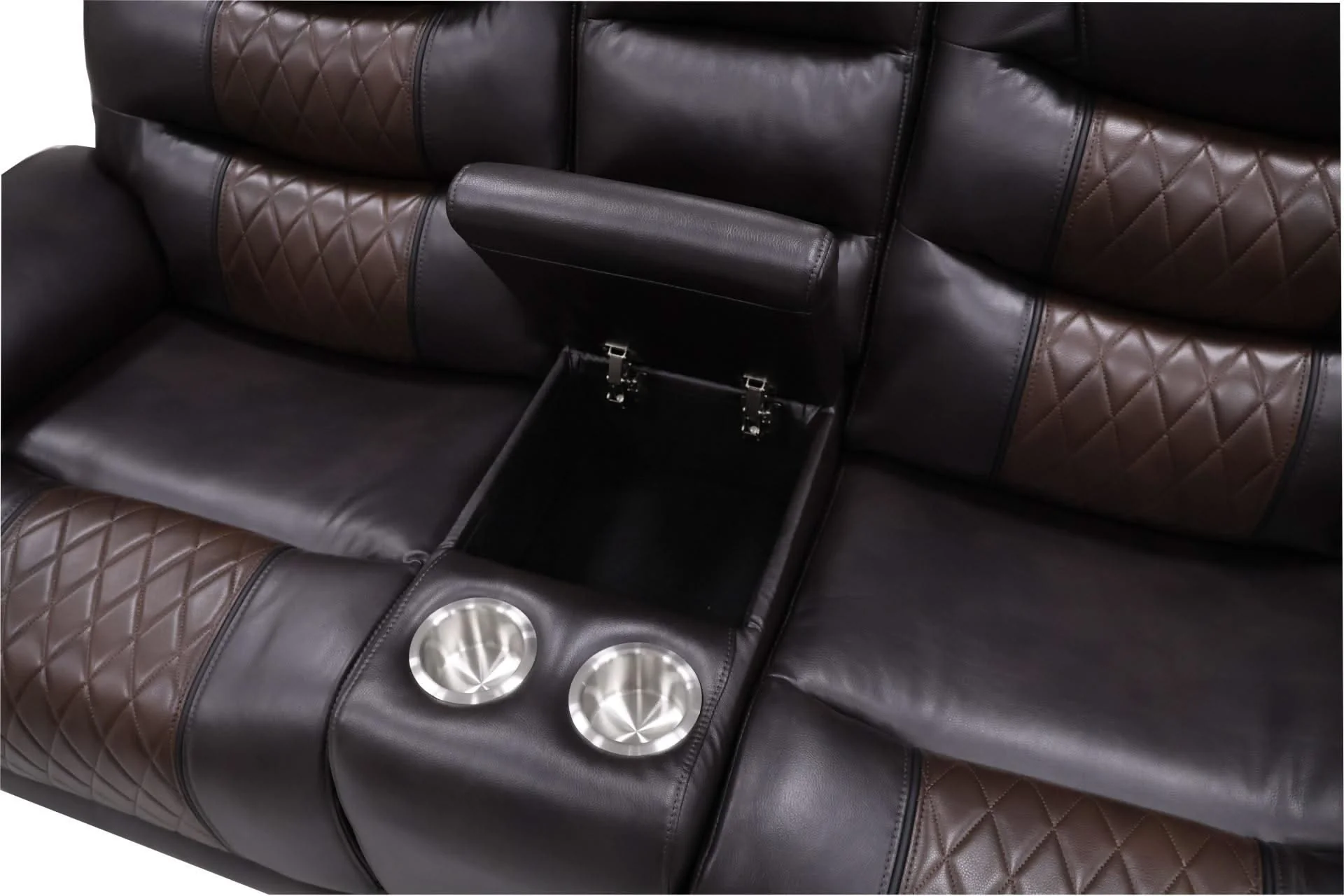 Nikko - Console Loveseat With Dual Recliners - Image 13