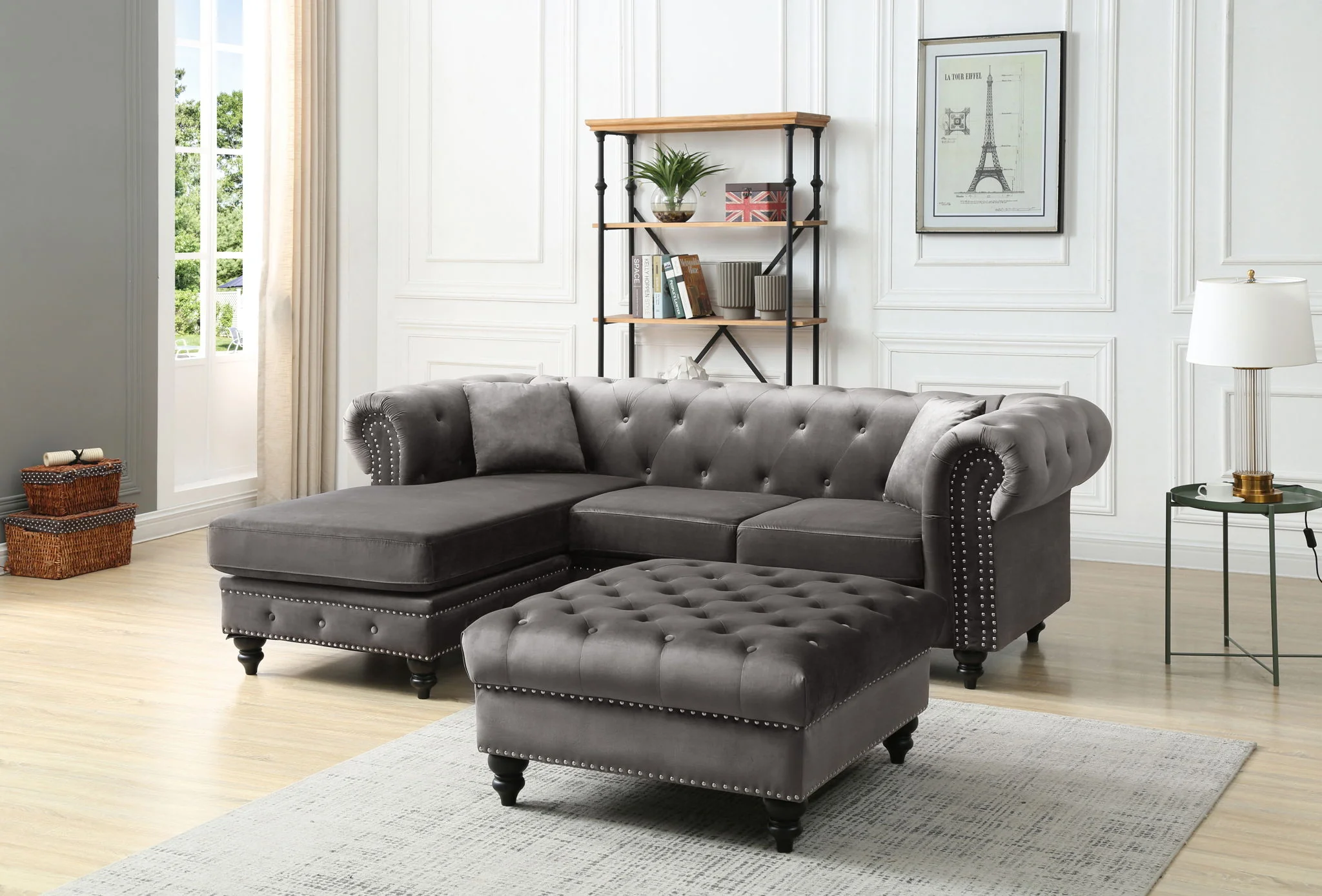 Nola - Luxurious Design Sofa Chaise - Image 12