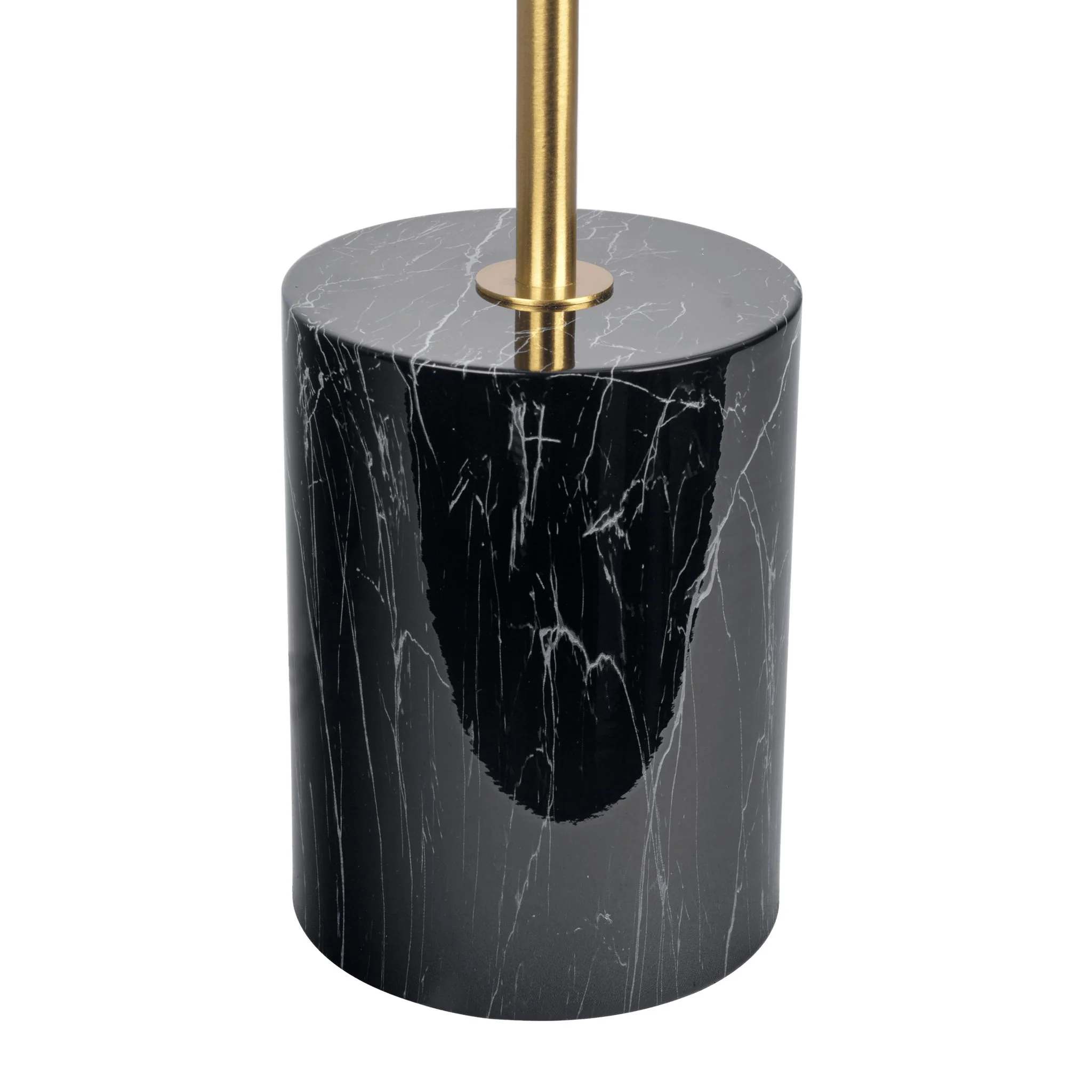Nova - Hydro Table Lamp With On / Off Switch Double Lamp - Black / Gold / Marble - Image 3