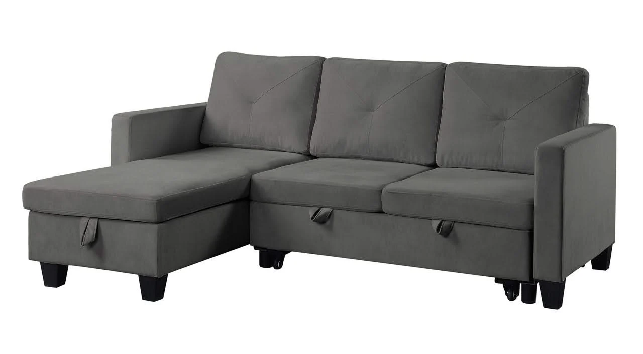 Nova - Reversible Sleeper Sectional Sofa With Storage Chaise - Image 3
