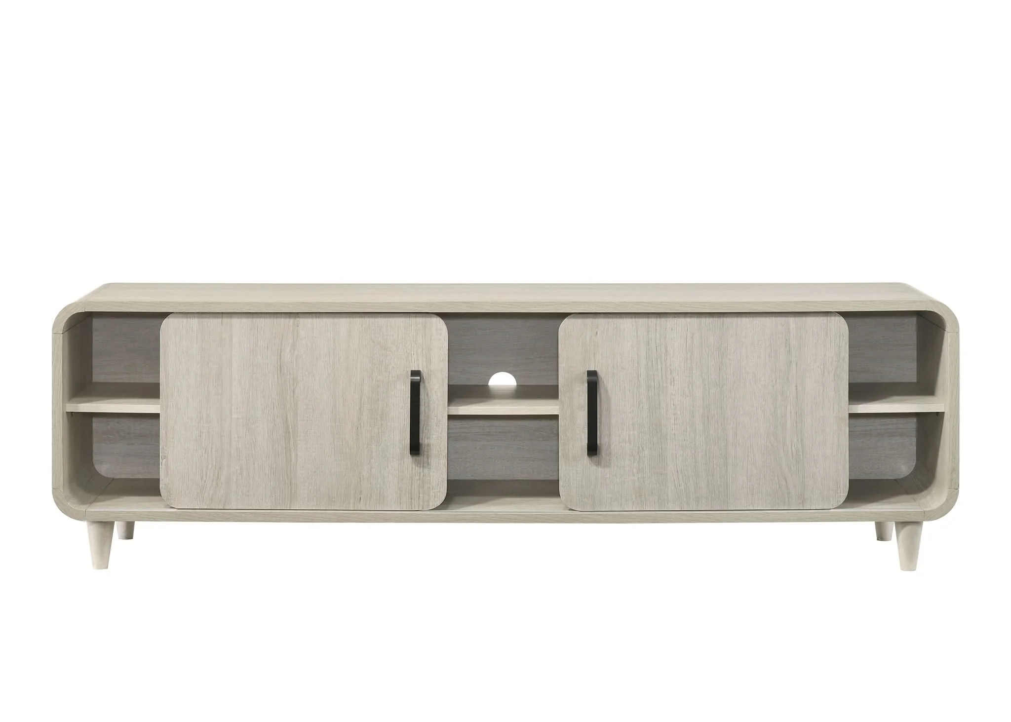 Nyomi - TV Stand - White - Image 2