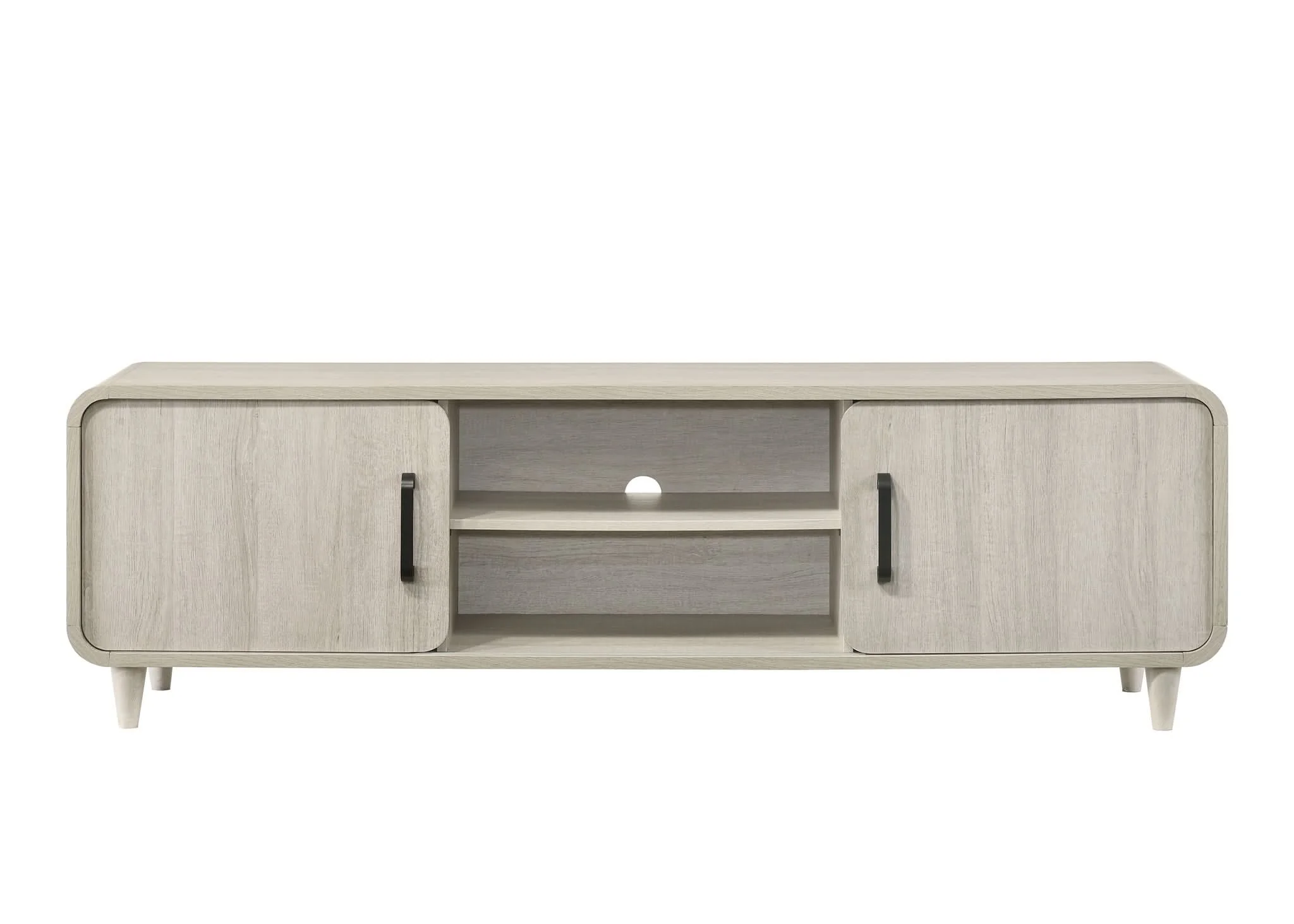 Nyomi - TV Stand - White - Image 4