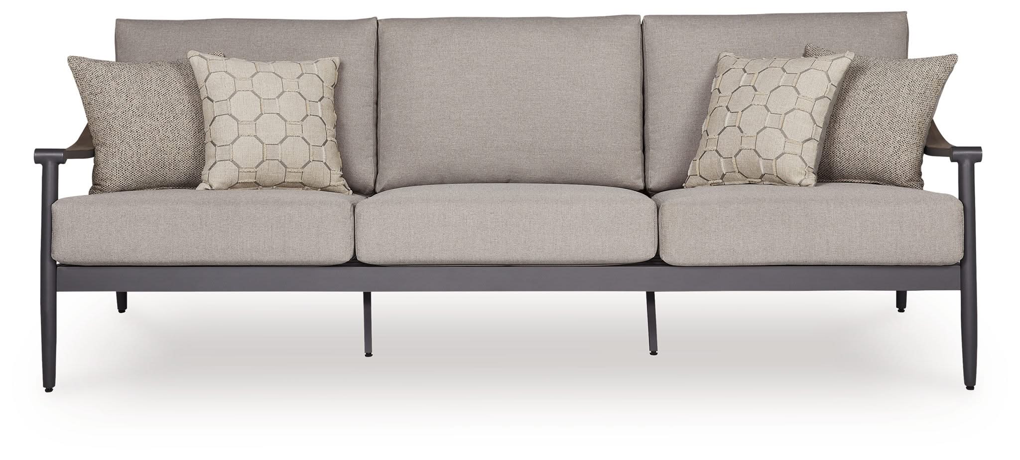 Ocean Beach - Sofa With Cushion - Gray - Image 2