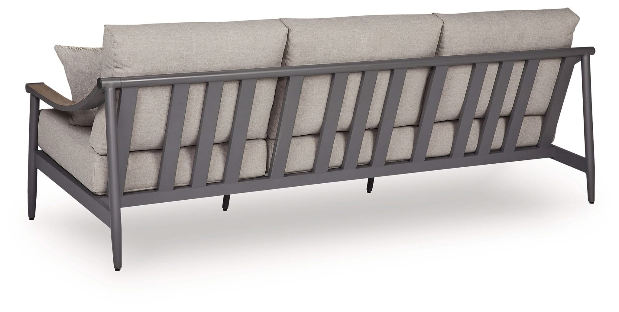 Ocean Beach - Sofa With Cushion - Gray - Image 3