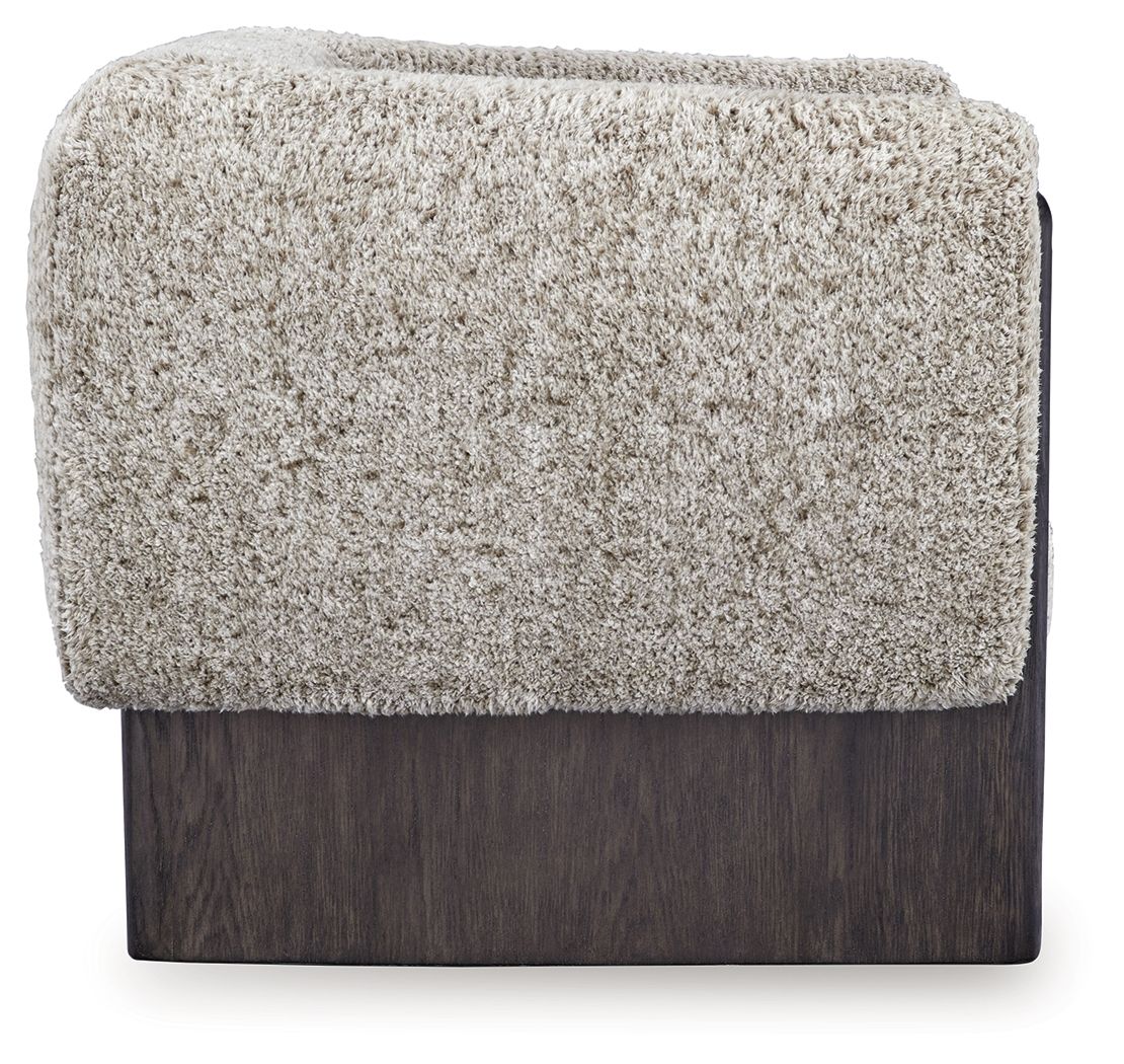 Olethea - Accent Chair - Oatmeal - Image 3