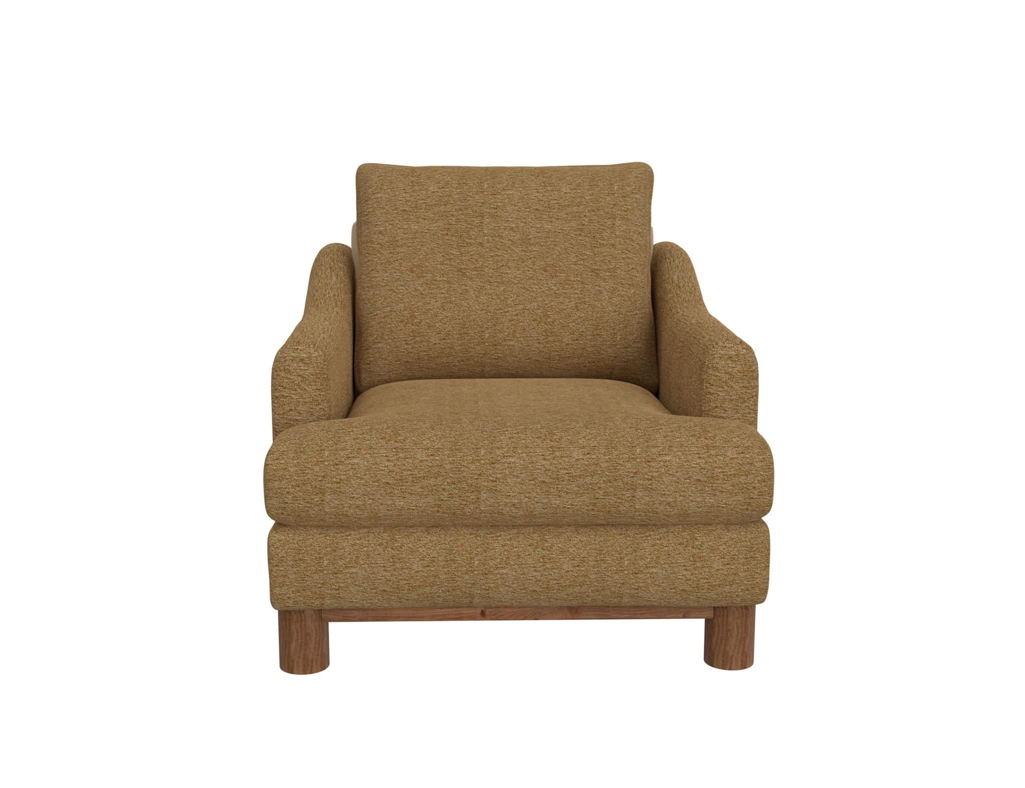 Olimpia - Armchair - Capuccino Brown - Image 2