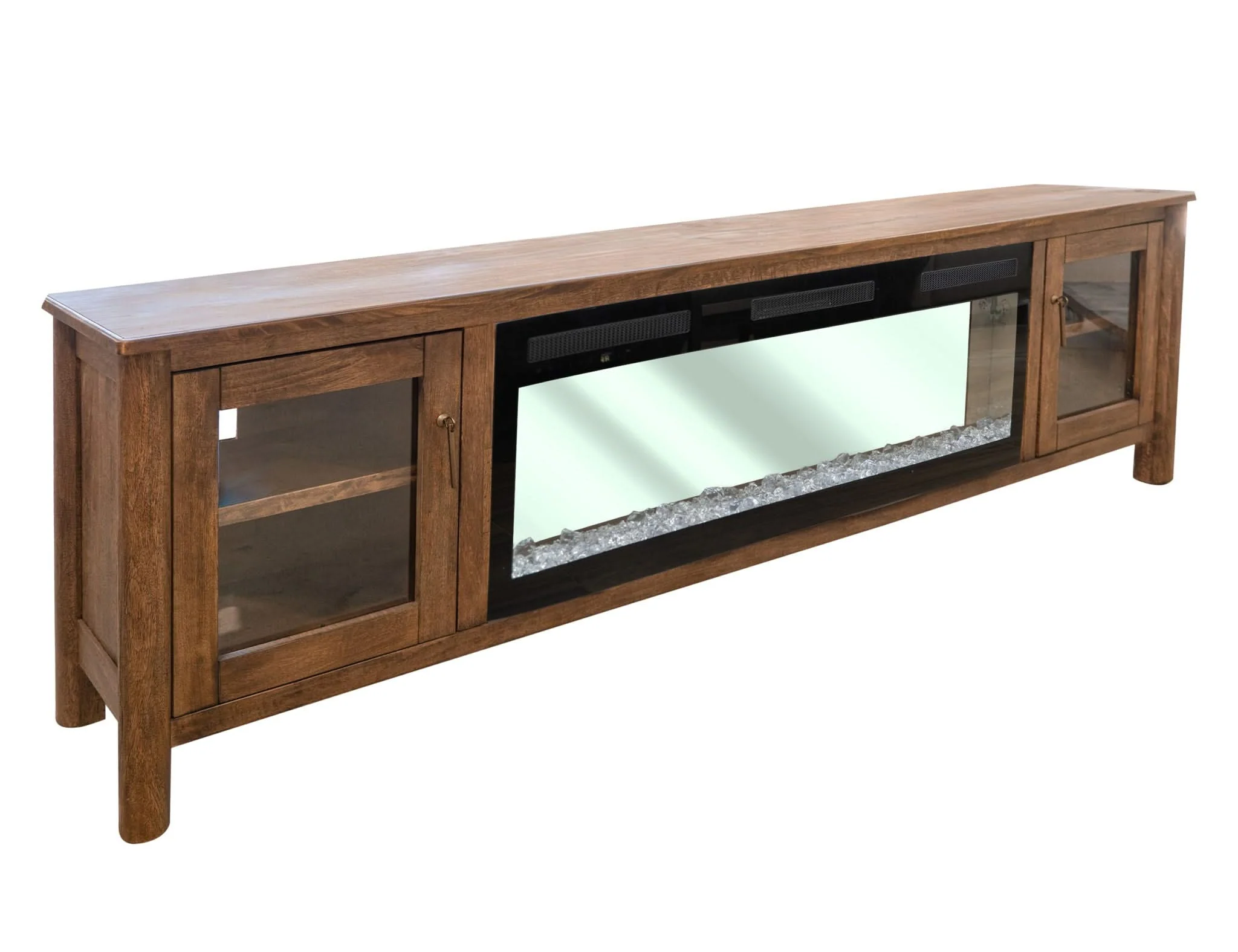 Olimpia - Electric Fireplace - Towny Brown - Image 2