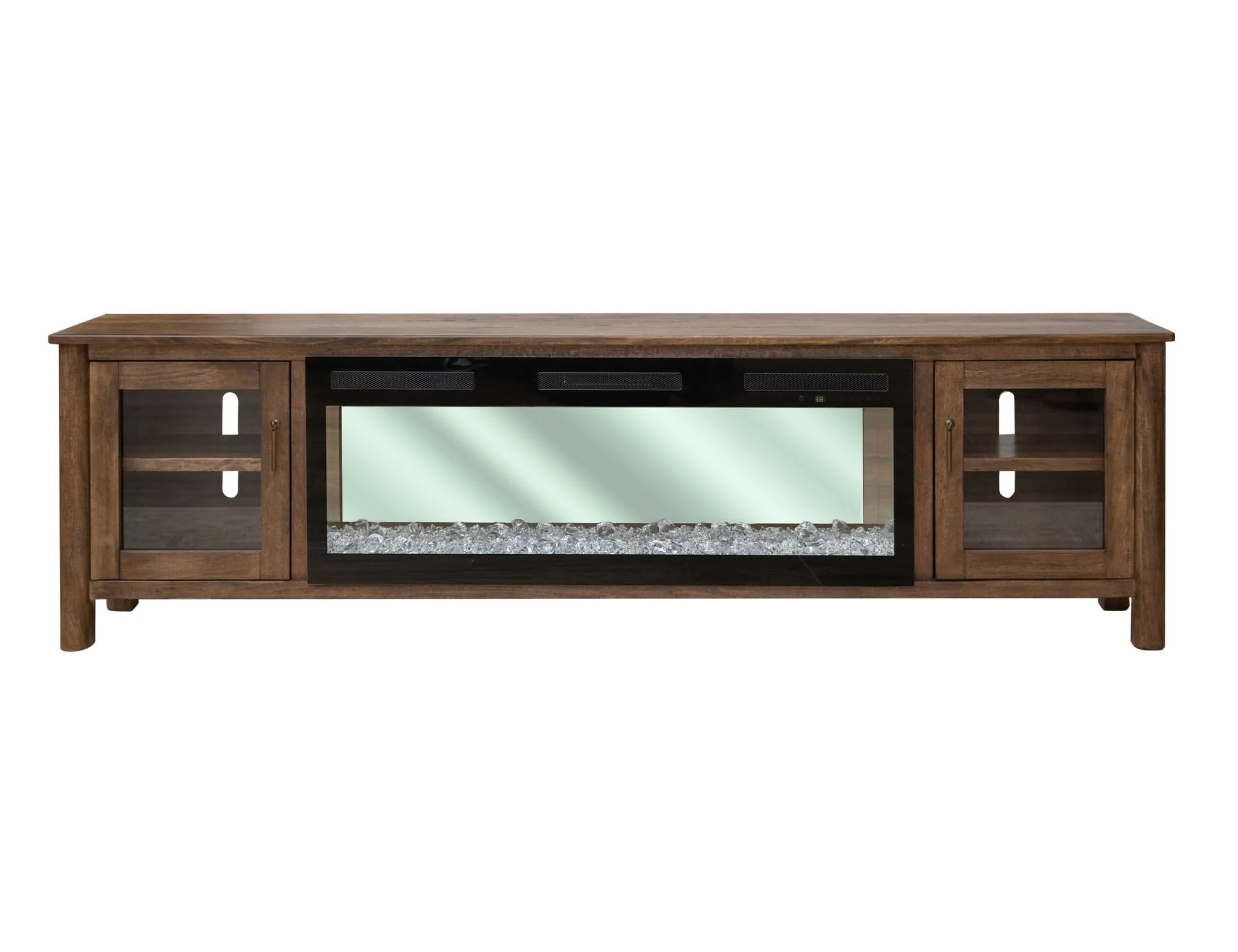 Olimpia - Electric Fireplace - Towny Brown - Image 4