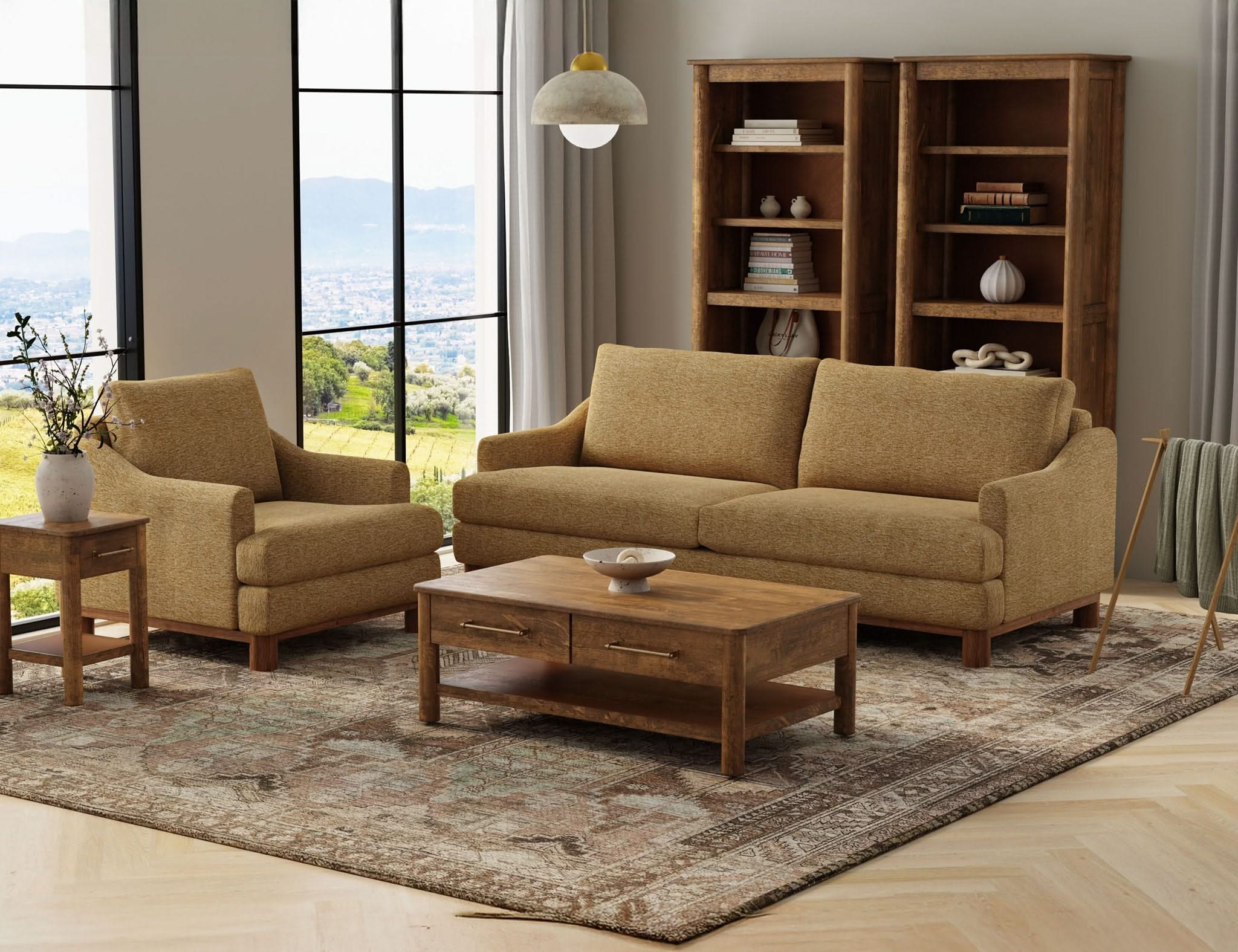 Olimpia - Sofa - Capuccino Brown - Image 4