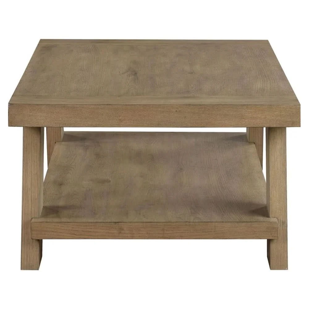Orinda Caramel 3PC Cocktail Table Set with Storage Shelf and Solid Wood Legs - Image 11