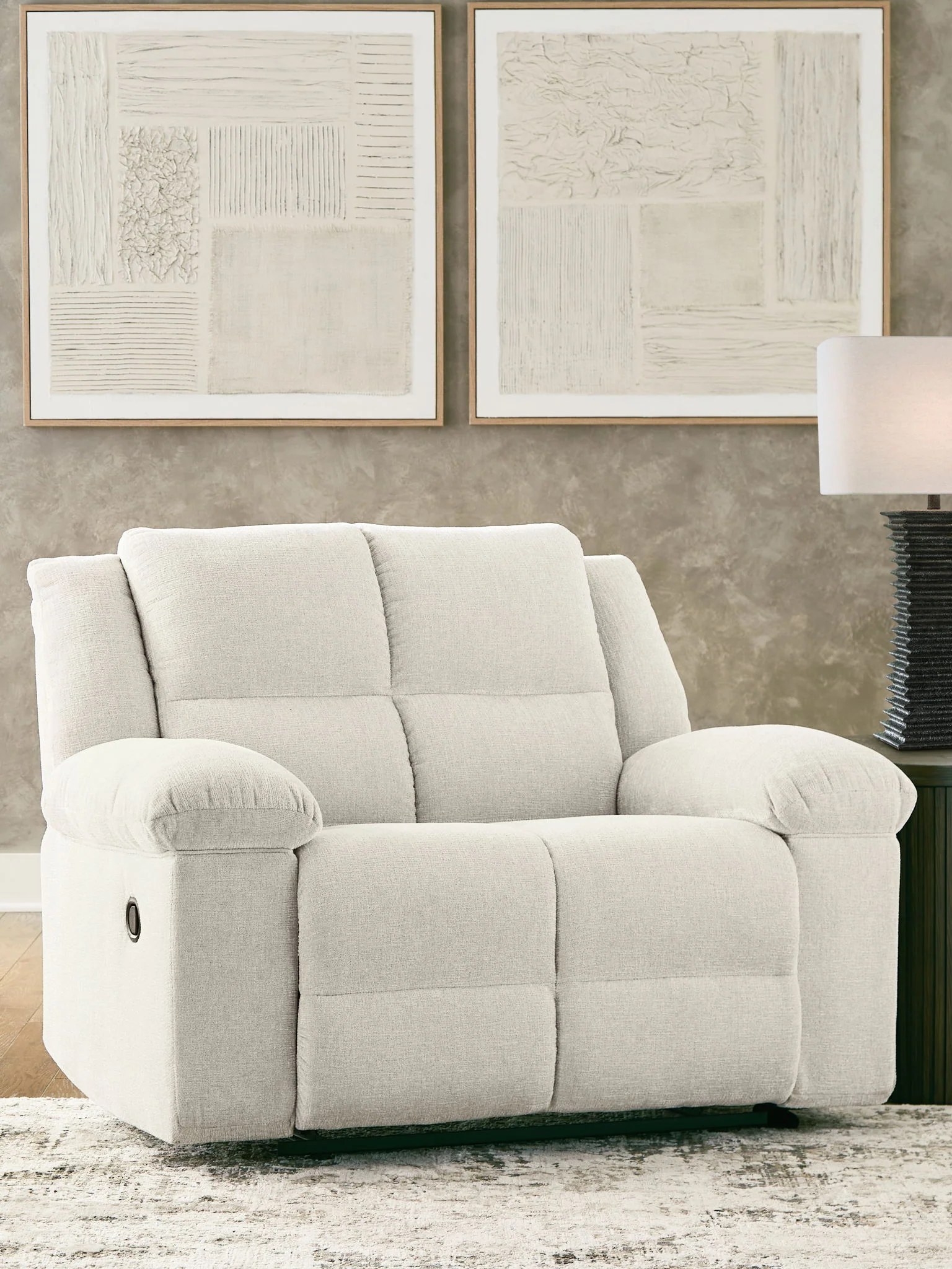 Orlen - Zero Wall Wide Seat Recliner - Winter - Image 4