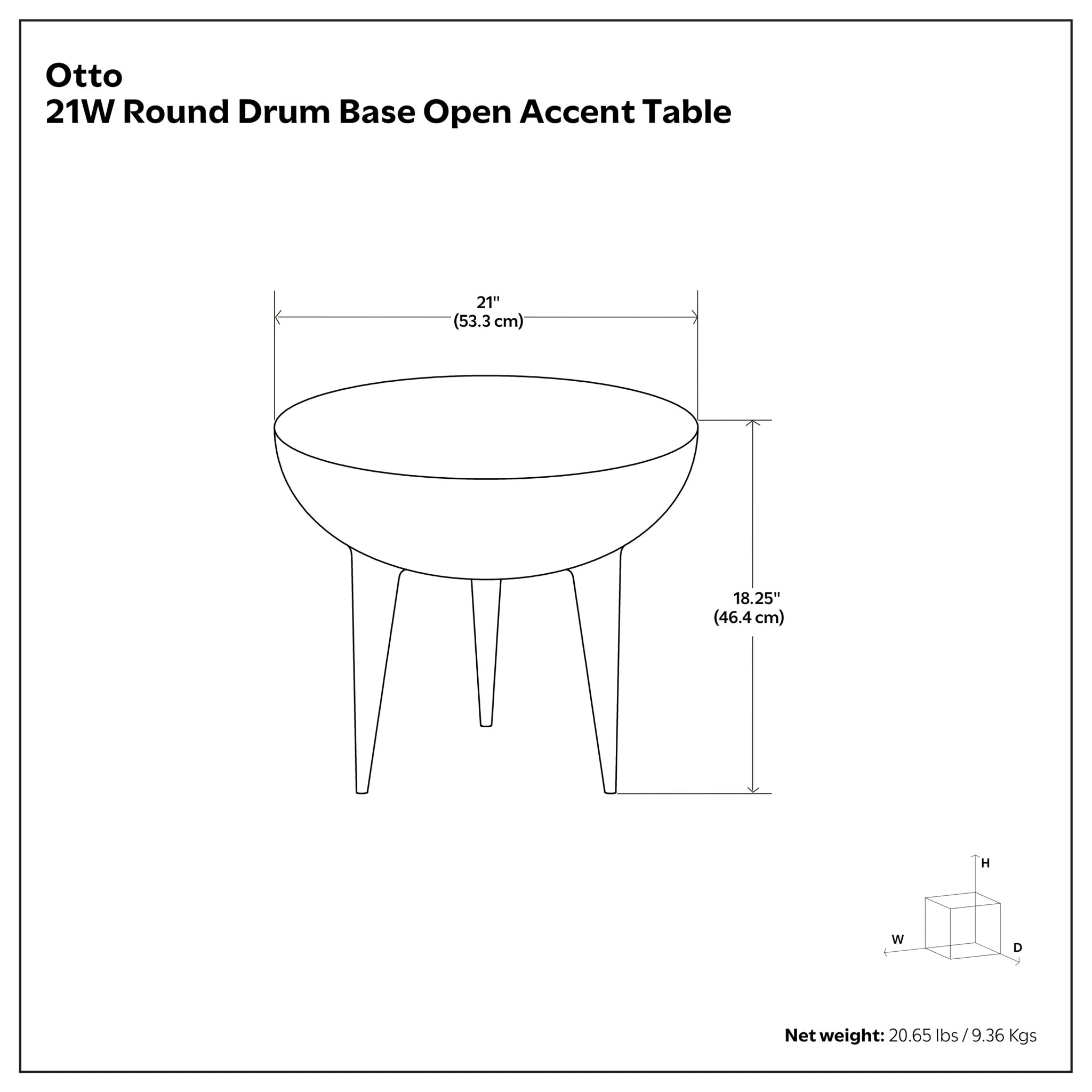 Otto - Cast Aluminum Side Table - Black - Image 4
