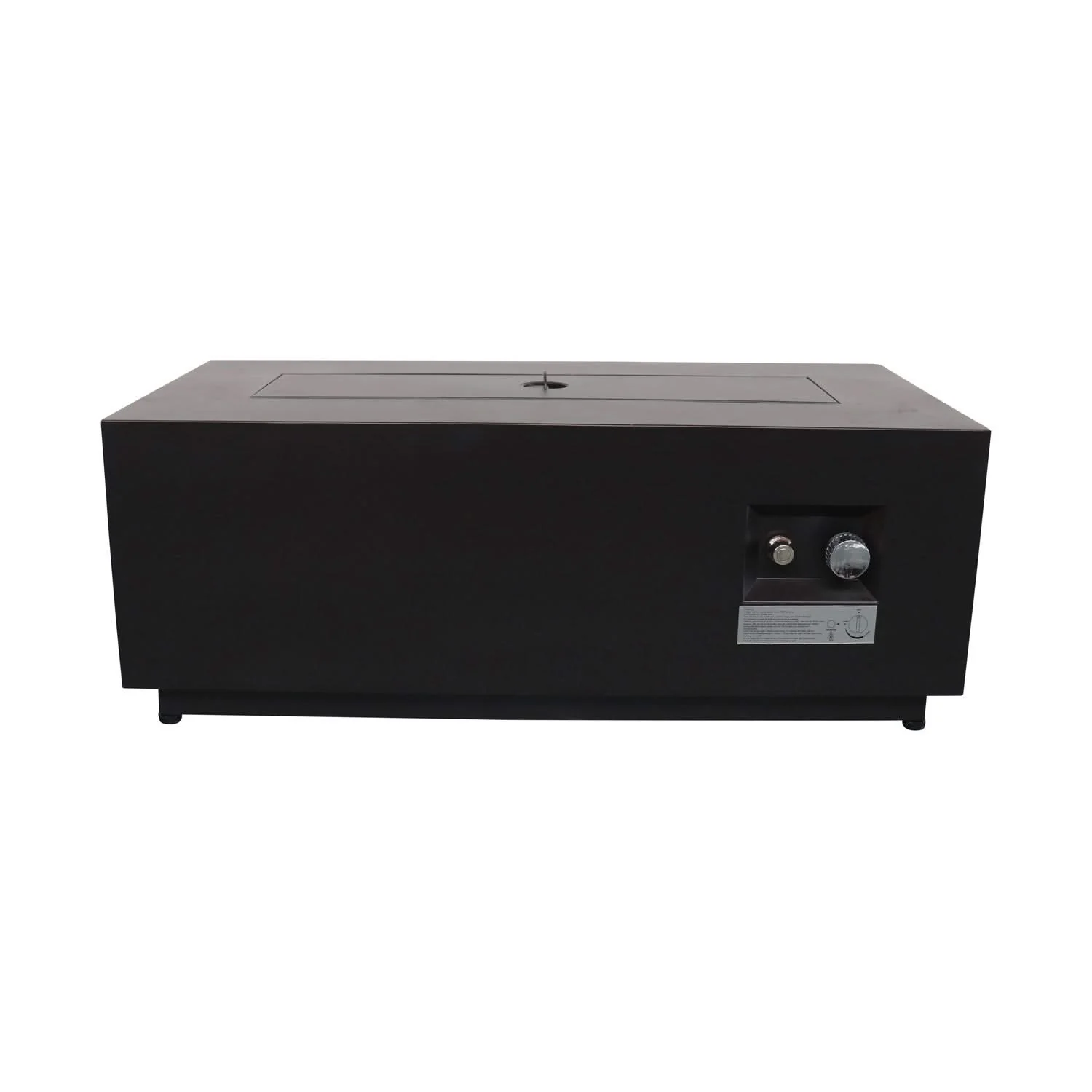 Outdoor Fire Pit Table With Lid, Fuel Versatility - Image 4