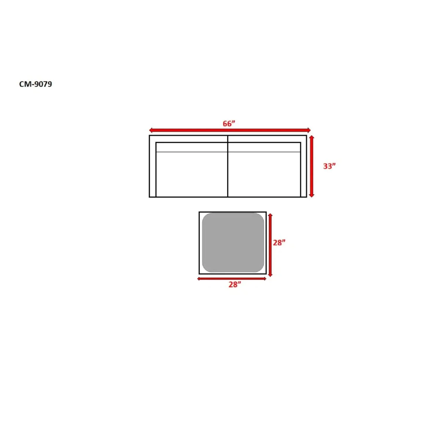 Outdoor Wicker Conversation Set With Cushions, All Weather - Image 25
