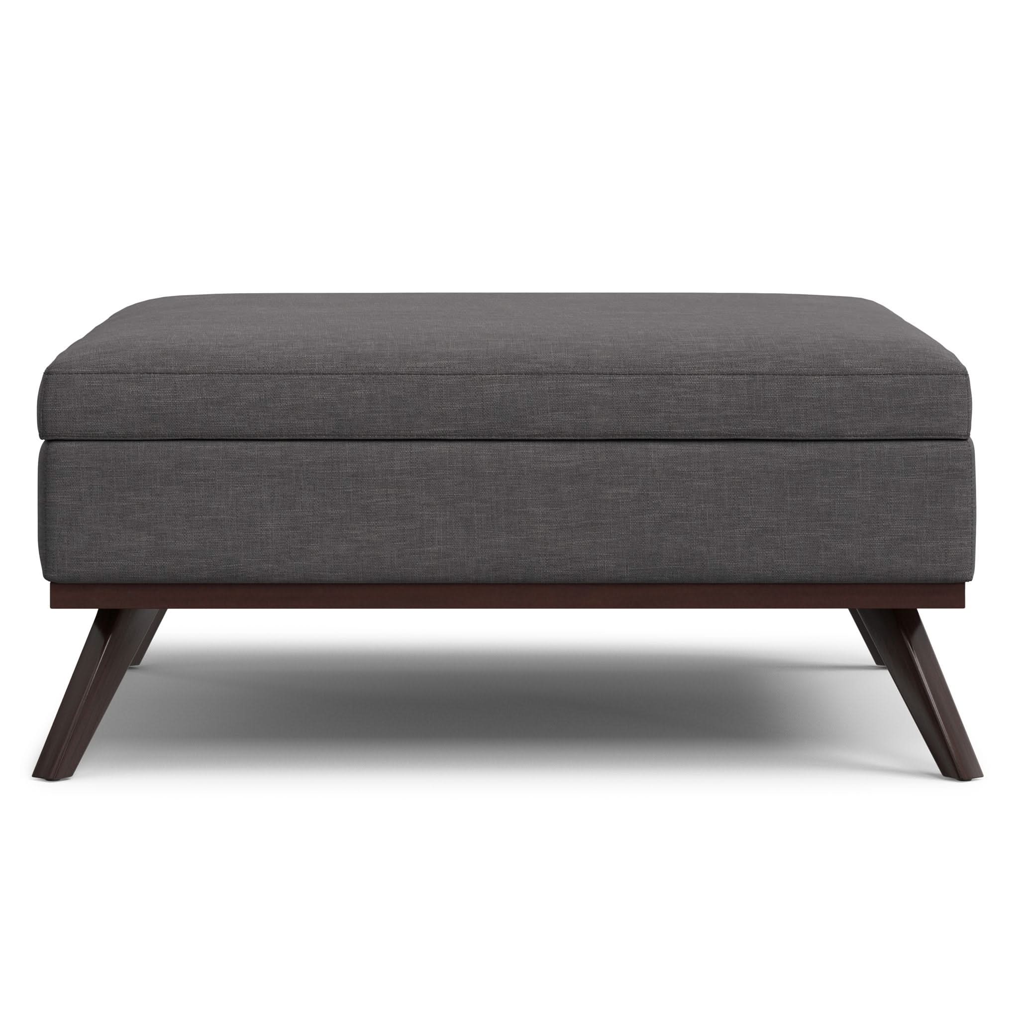 Owen - Multifunctional Square Coffee Table Storage Ottoman - Image 12