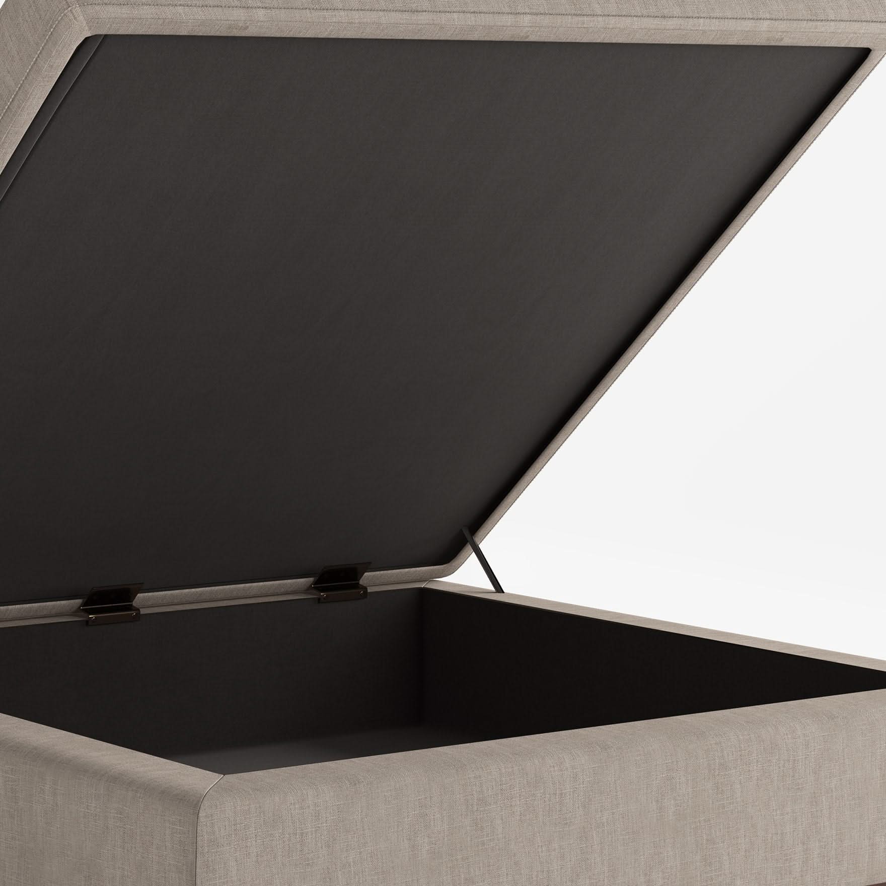Owen - Multifunctional Square Coffee Table Storage Ottoman - Image 18