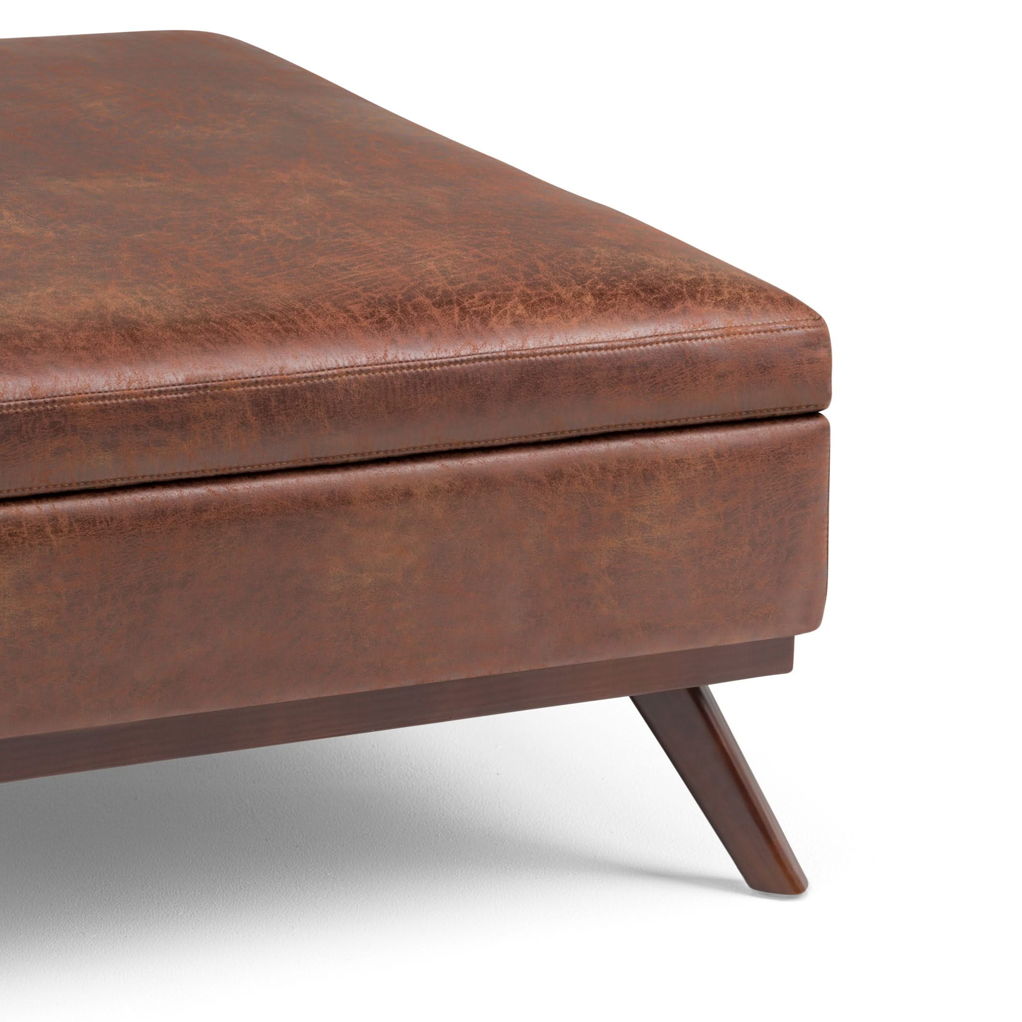 Owen - Multifunctional Square Coffee Table Storage Ottoman - Image 25