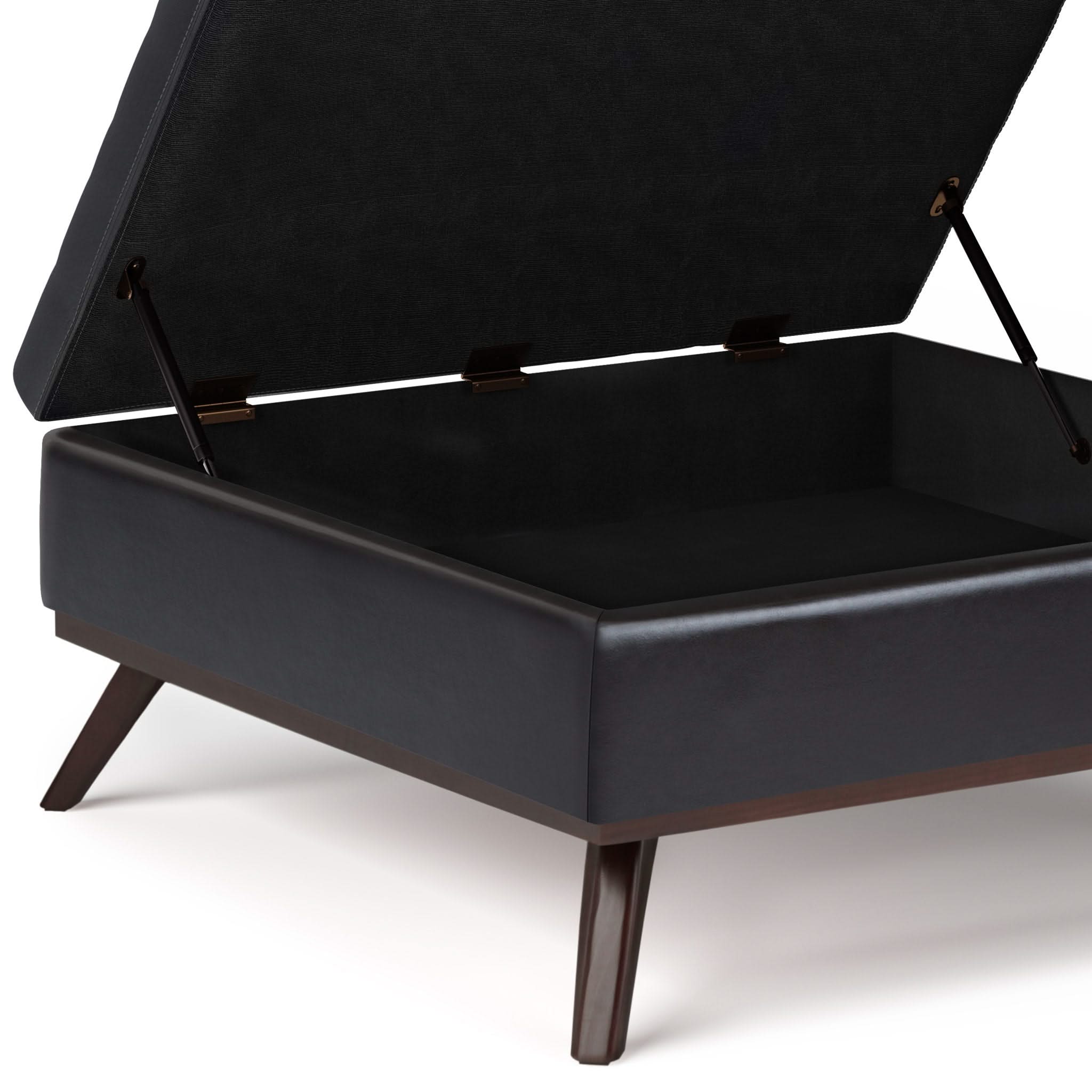 Owen - Multifunctional Square Coffee Table Storage Ottoman - Image 34