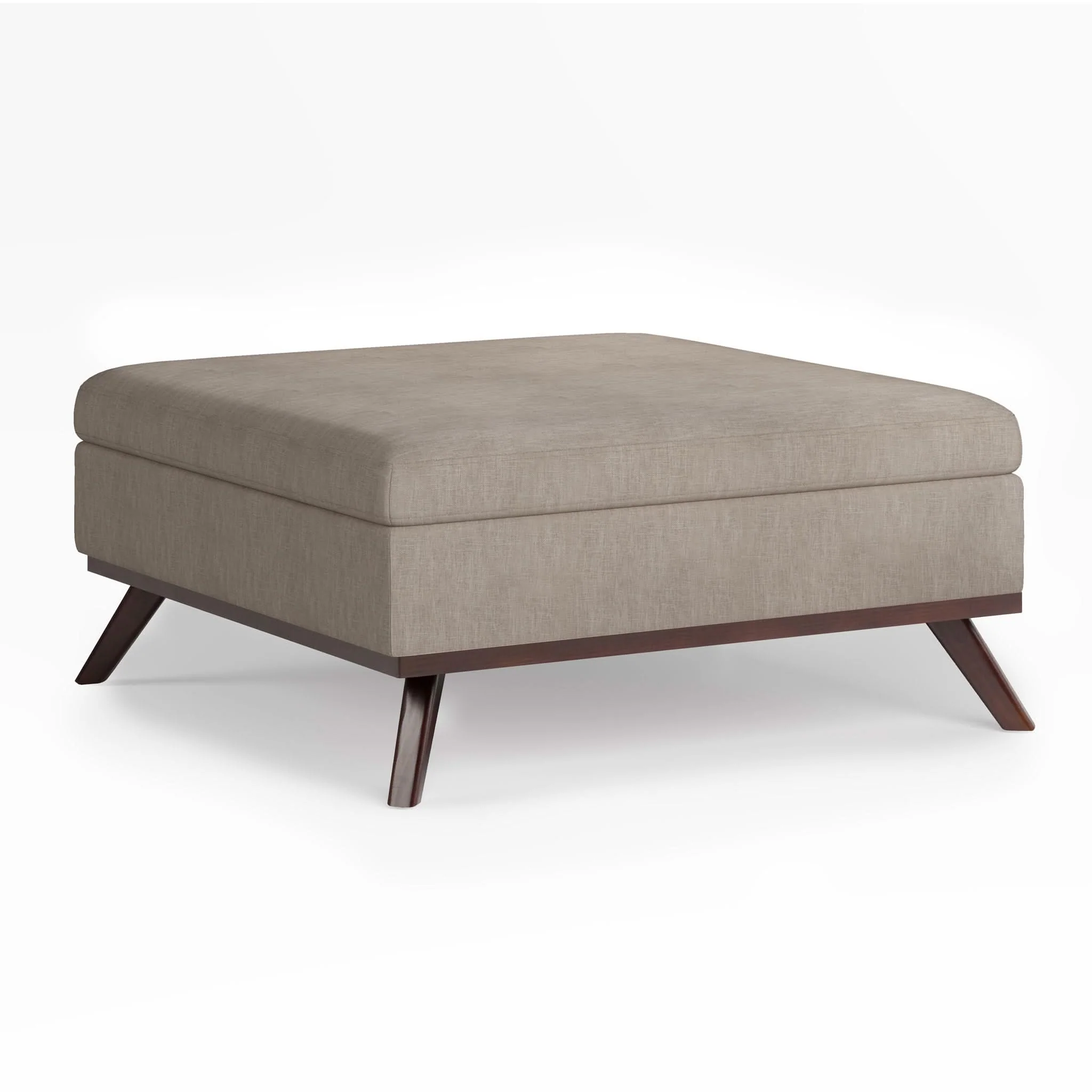 Owen - Multifunctional Square Coffee Table Storage Ottoman - Image 7