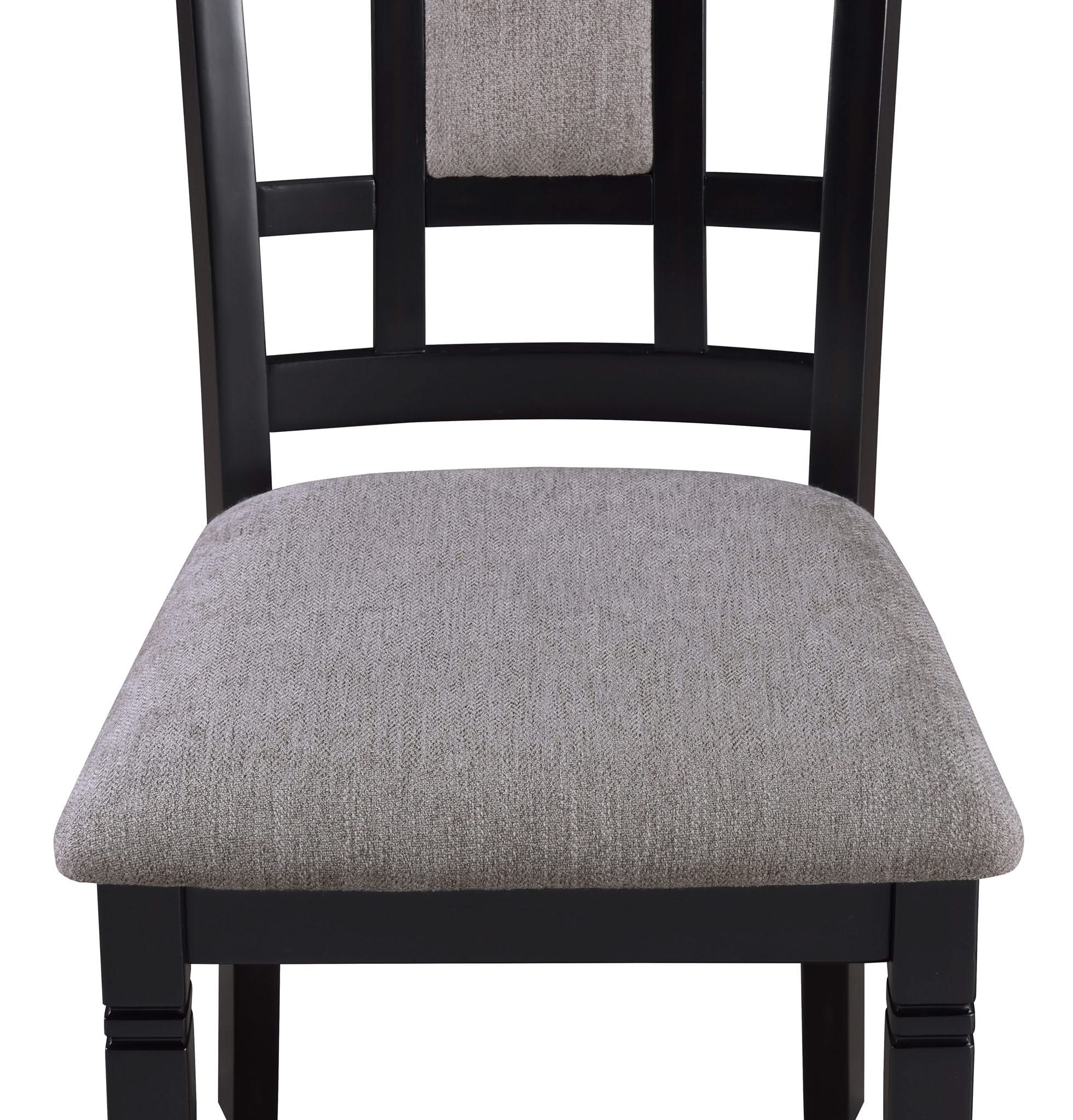 Paige - 6 Piece Dinette Set With Bench - Dark Brown - Image 3
