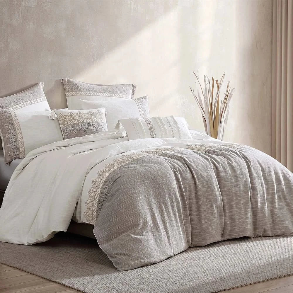 Palermo Queen or King 5PC Comforter Set with Decorative Pillows