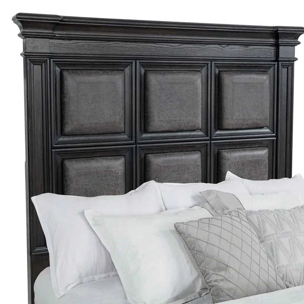 Palisade Brown Contemporary Storage Bed - Image 3