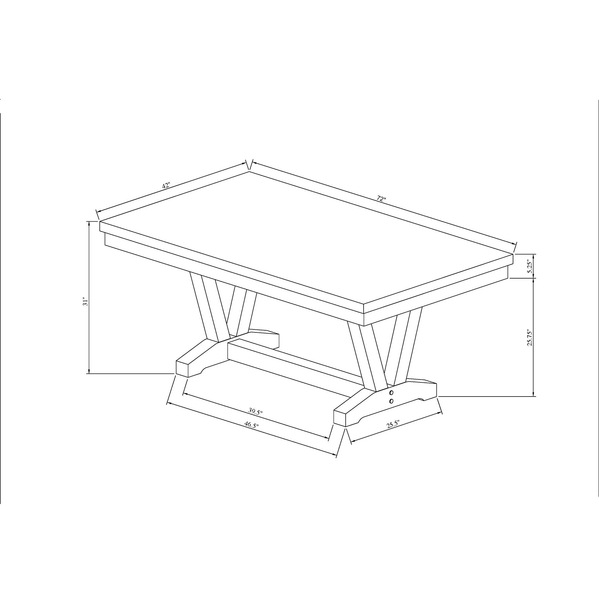 Panda Oceanic - Dining Table And Chairs Set - Black - Image 3