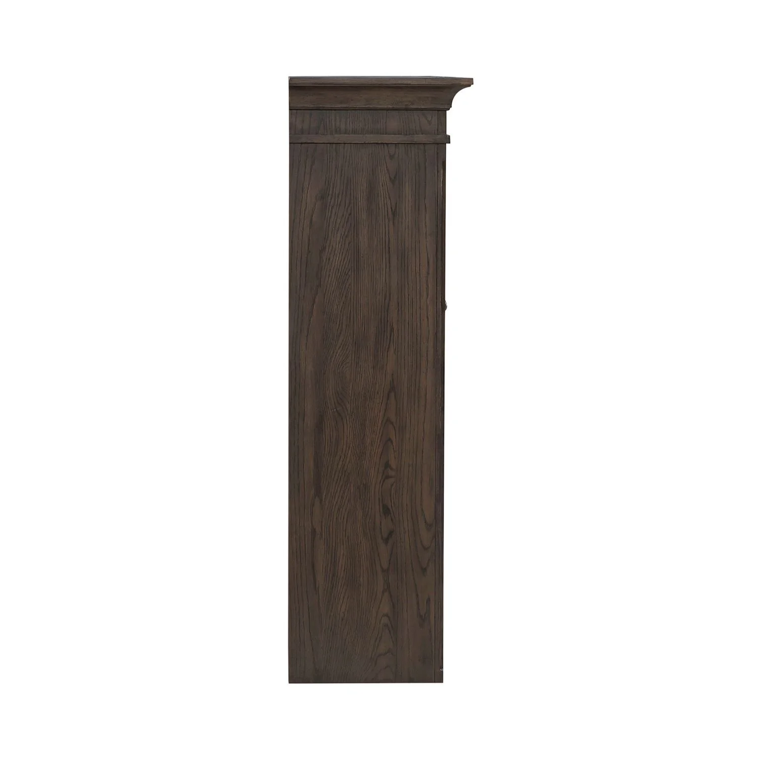 Paradise Valley - Executive Credenza Hutch - Saddle Brown - Image 3