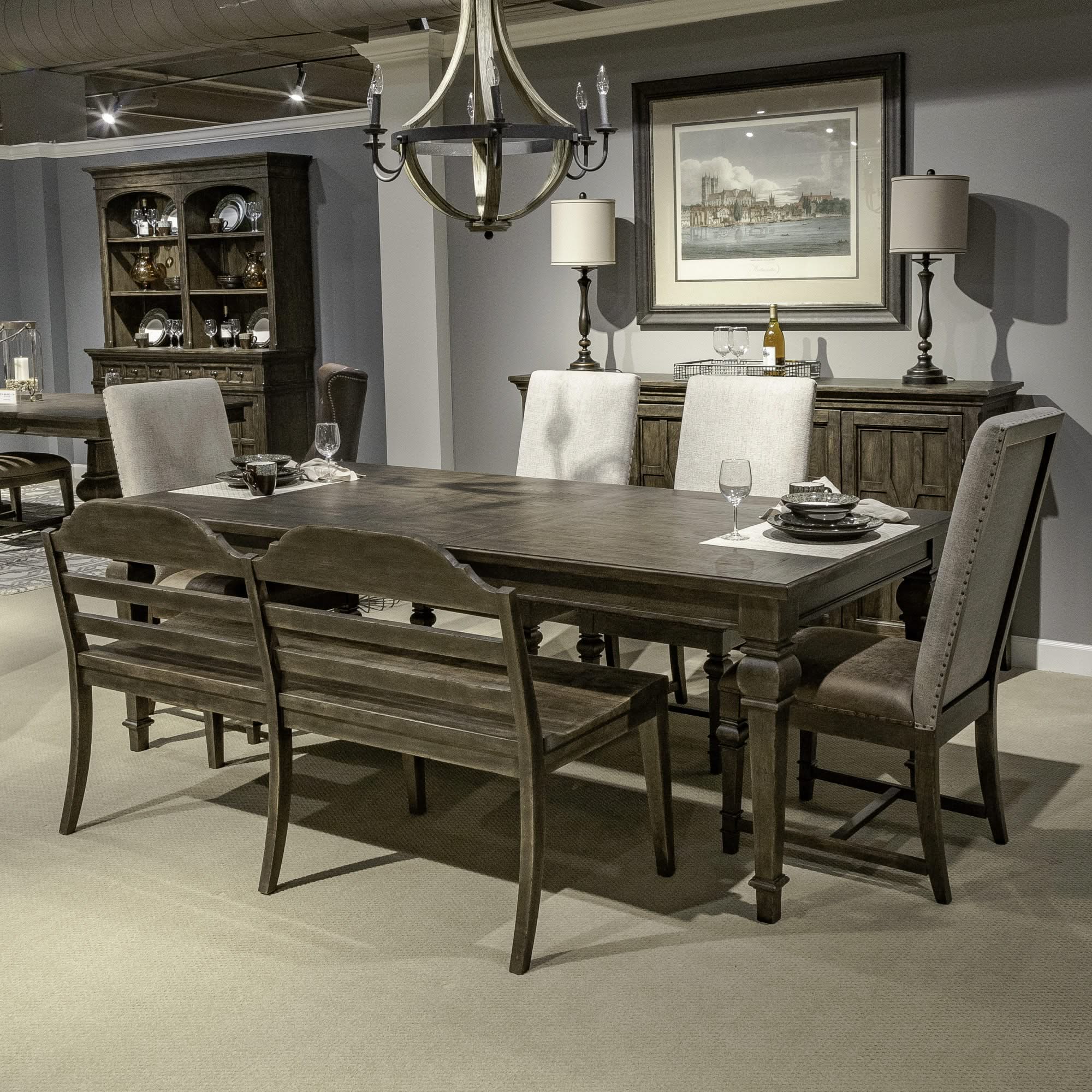Paradise Valley - Opt Rectangular Table Set - Image 2