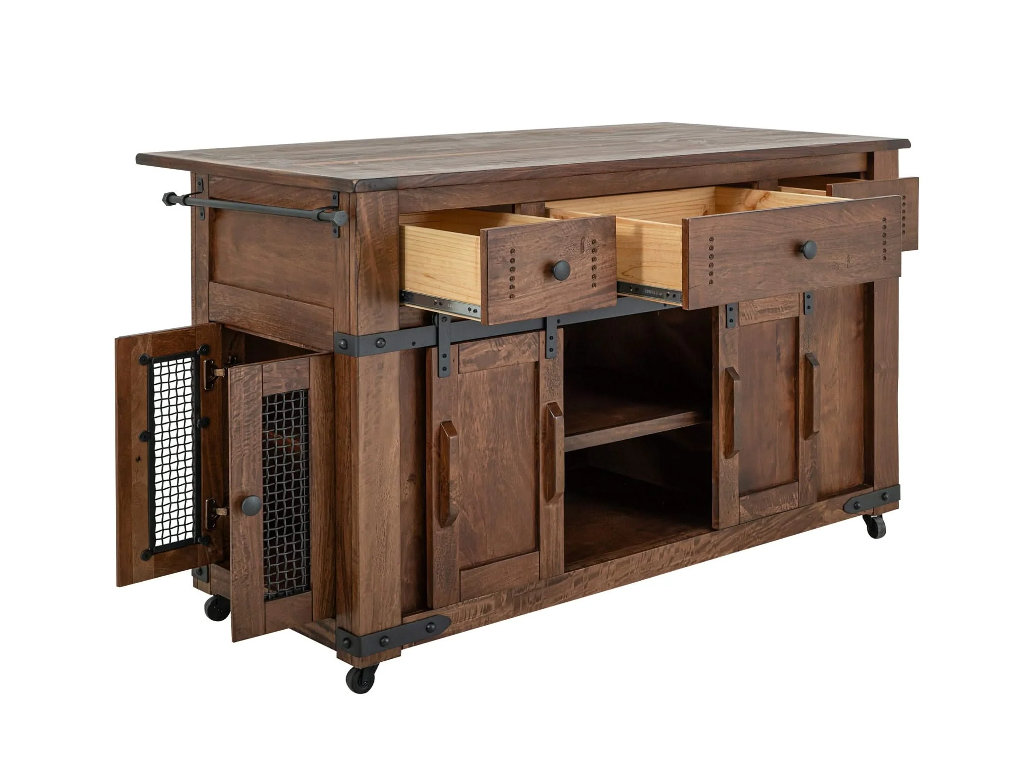 Parota - Kitchen Island - Cinnamon Brown - Image 4