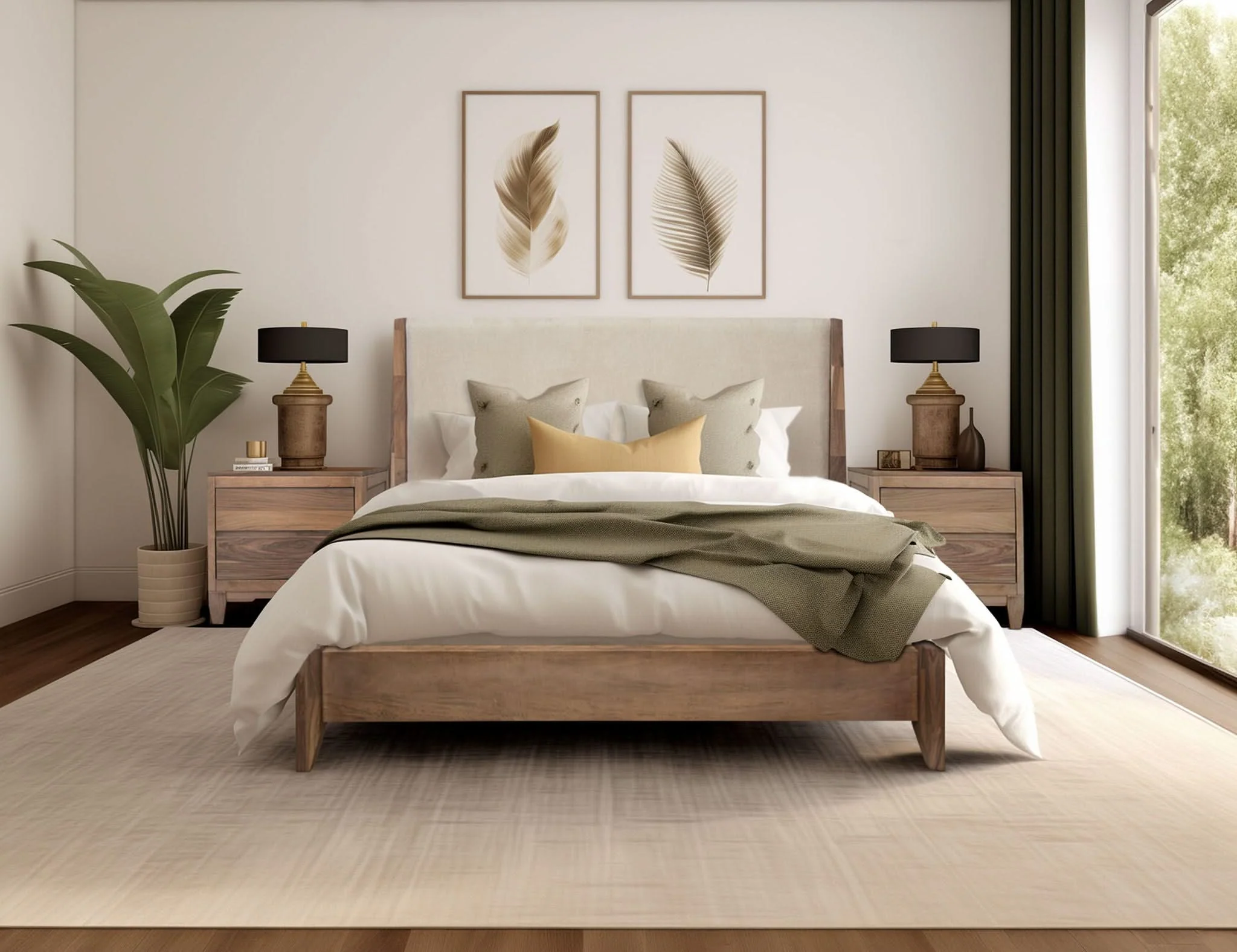Parota Nova - 2 Drawer Nightstand - Brown Cappuccino - Image 3
