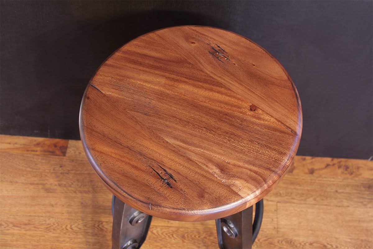 Parota - Stool - Cinnamon Brown - Image 3
