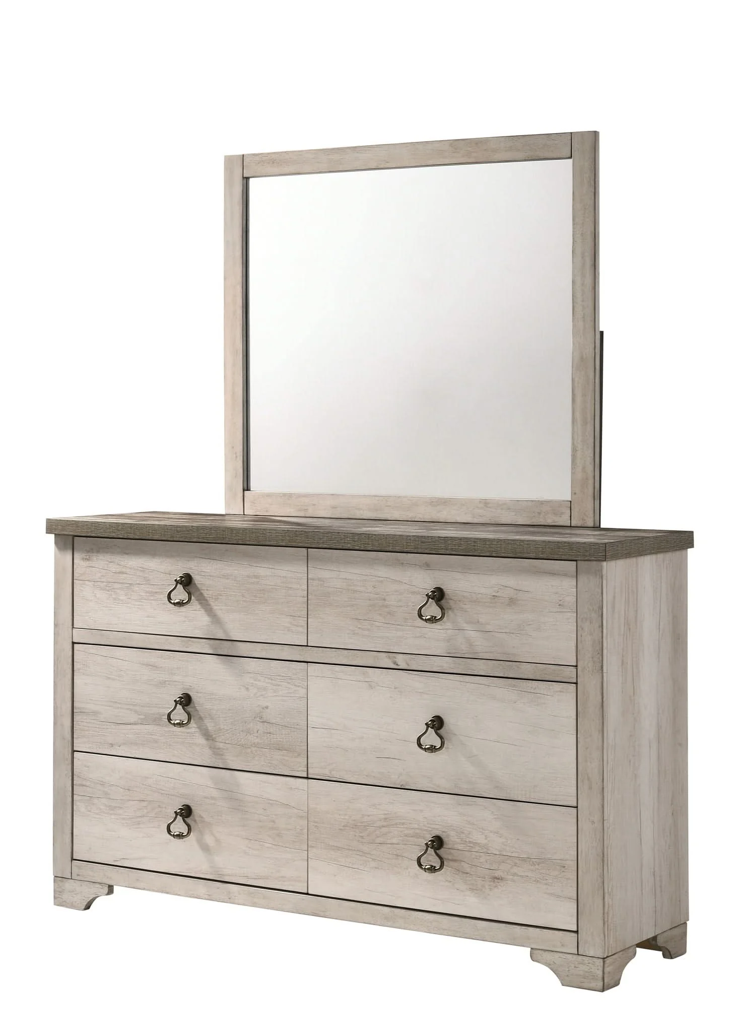 Patterson - Full 5 Piece Bedroom Set - Beige - Image 4