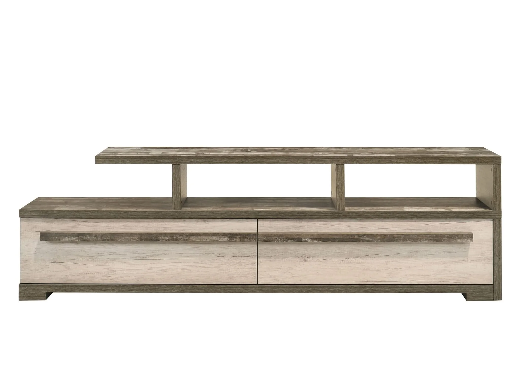 Patterson - TV Stand - Weathered White - Image 3