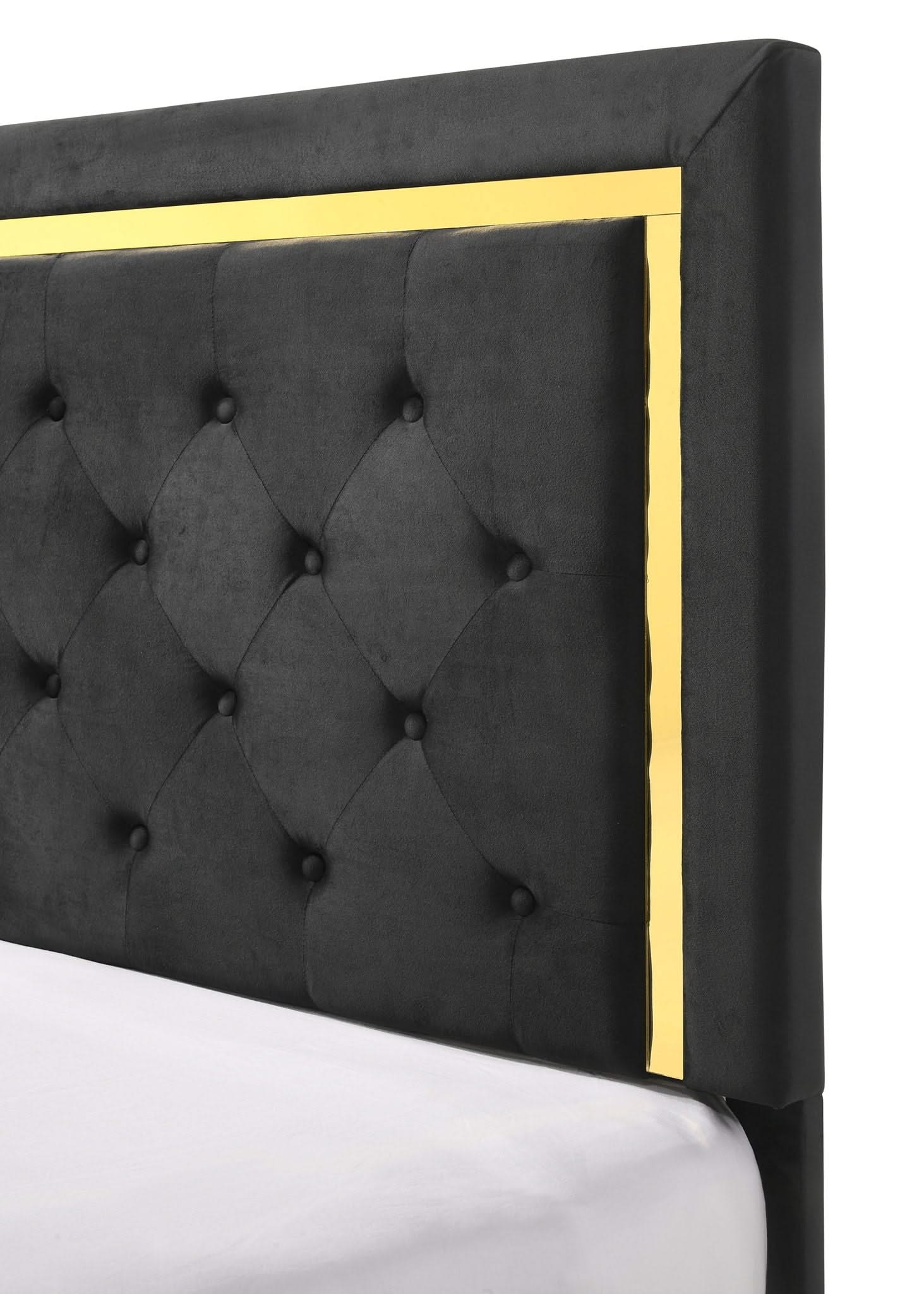 Pepe - King Bed - Black - Image 3