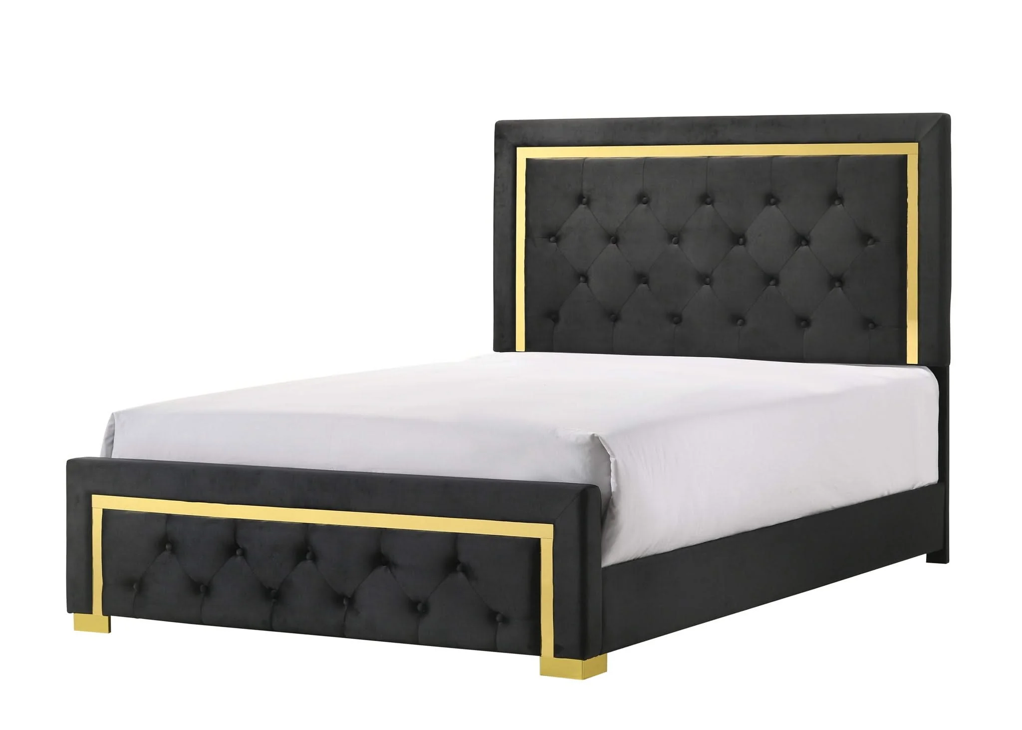 Pepe - Queen 4 Piece Bedroom Set - Black - Image 4
