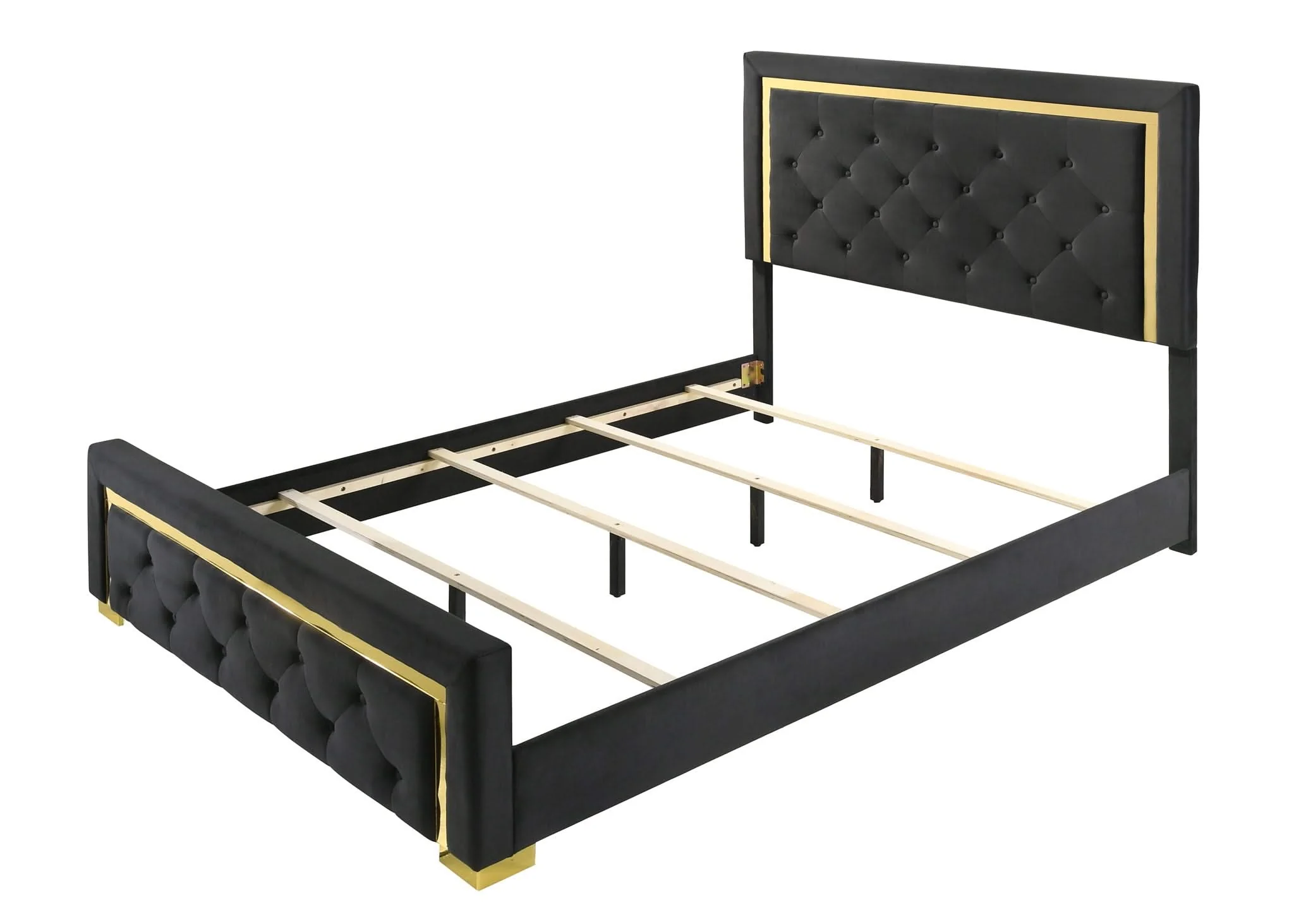 Pepe - Queen 5 Piece Bedroom Set - Black - Image 2