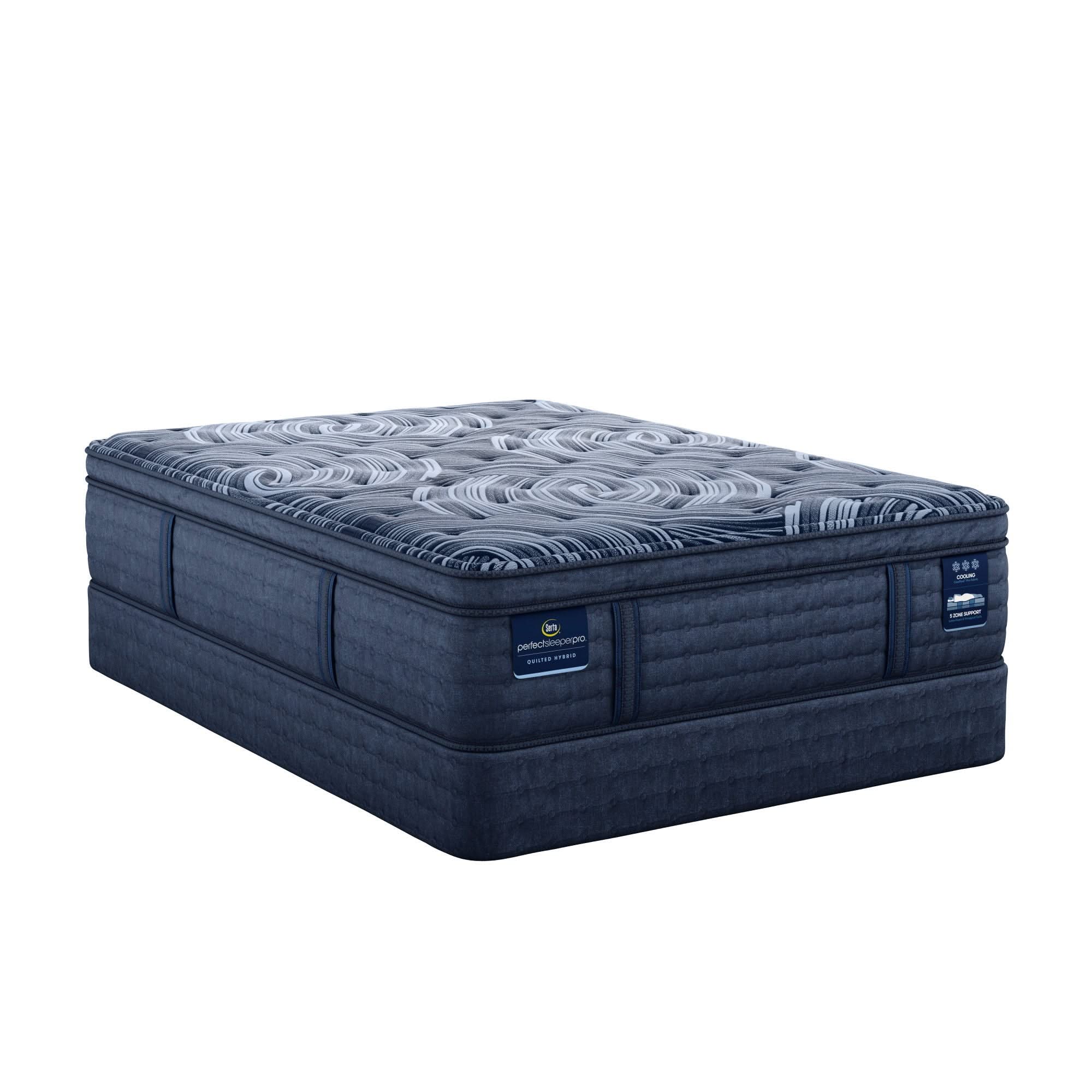 Perfect Sleeper Pro - 15" Valais Latex Hybrid Plush Pillow Top Mattress - Image 2