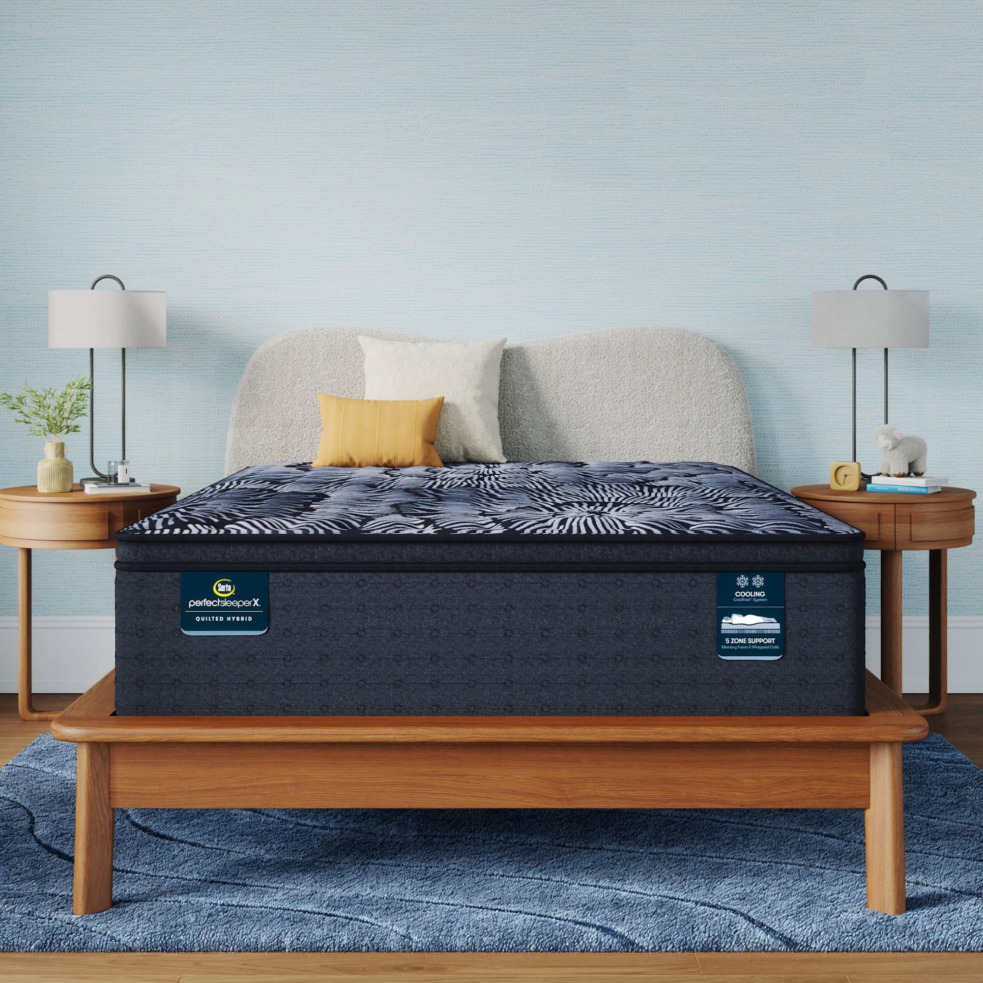 Perfect Sleeper X - 14.25" Lexton Hybrid Medium Pillow Top Mattress
