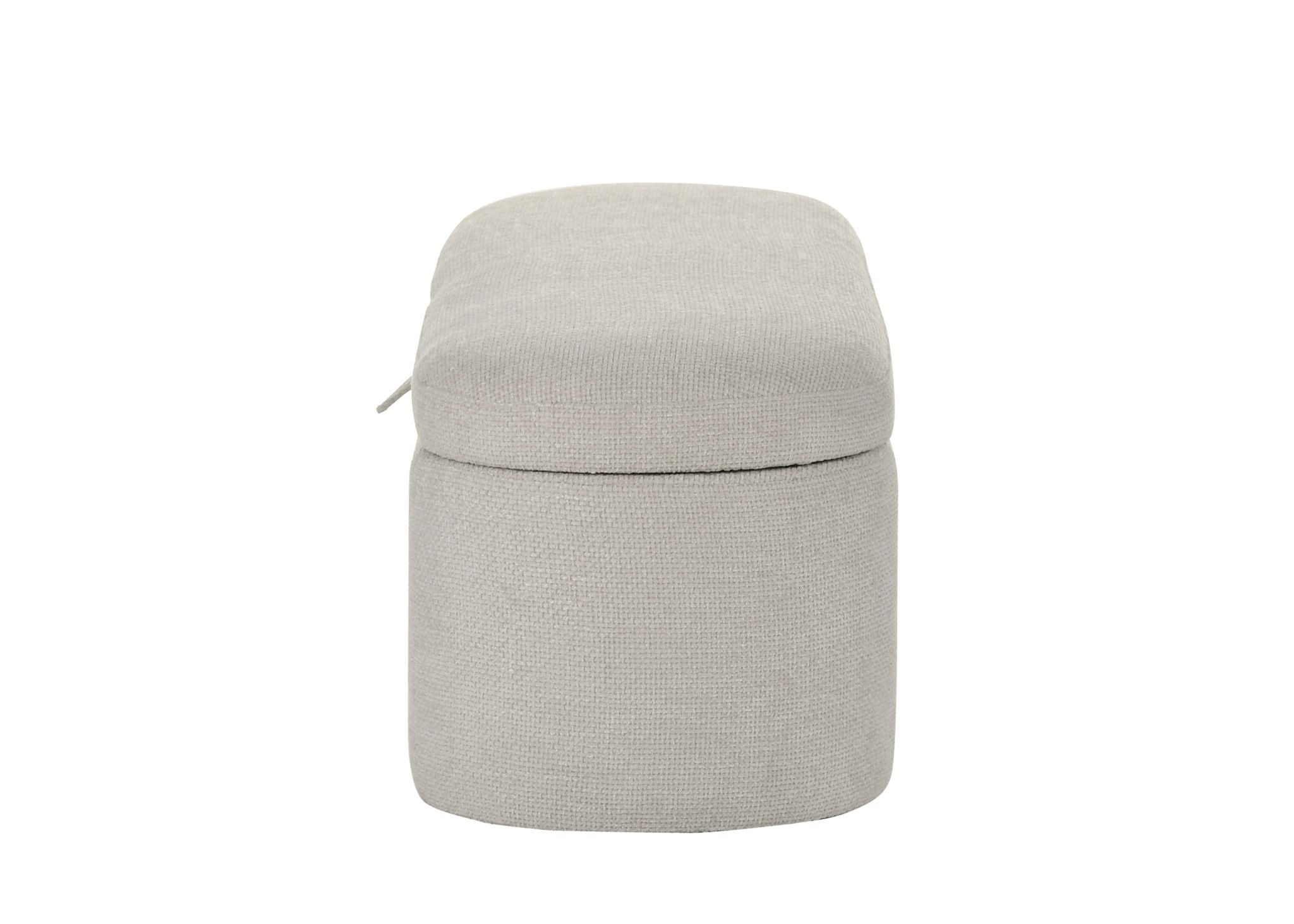 Philipa - Storage Bench - Oatmeal Tweed - Image 2