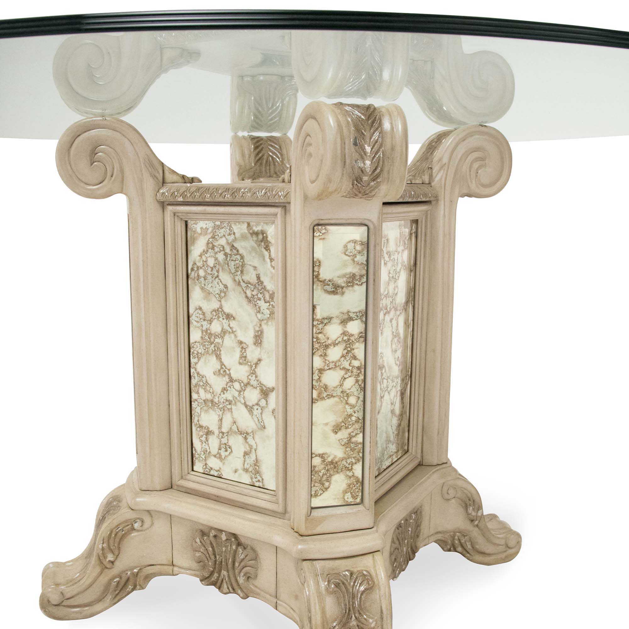 Platine de Royale - Round Dining Table - Champagne - Image 2